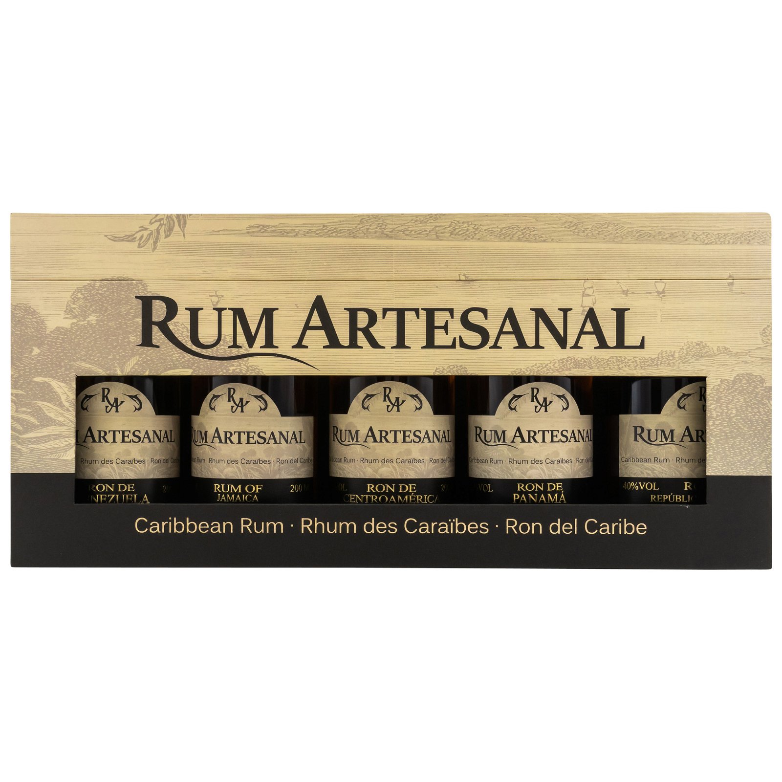Rum Artesanal Caribbean Rum Probierset (5x200ml)