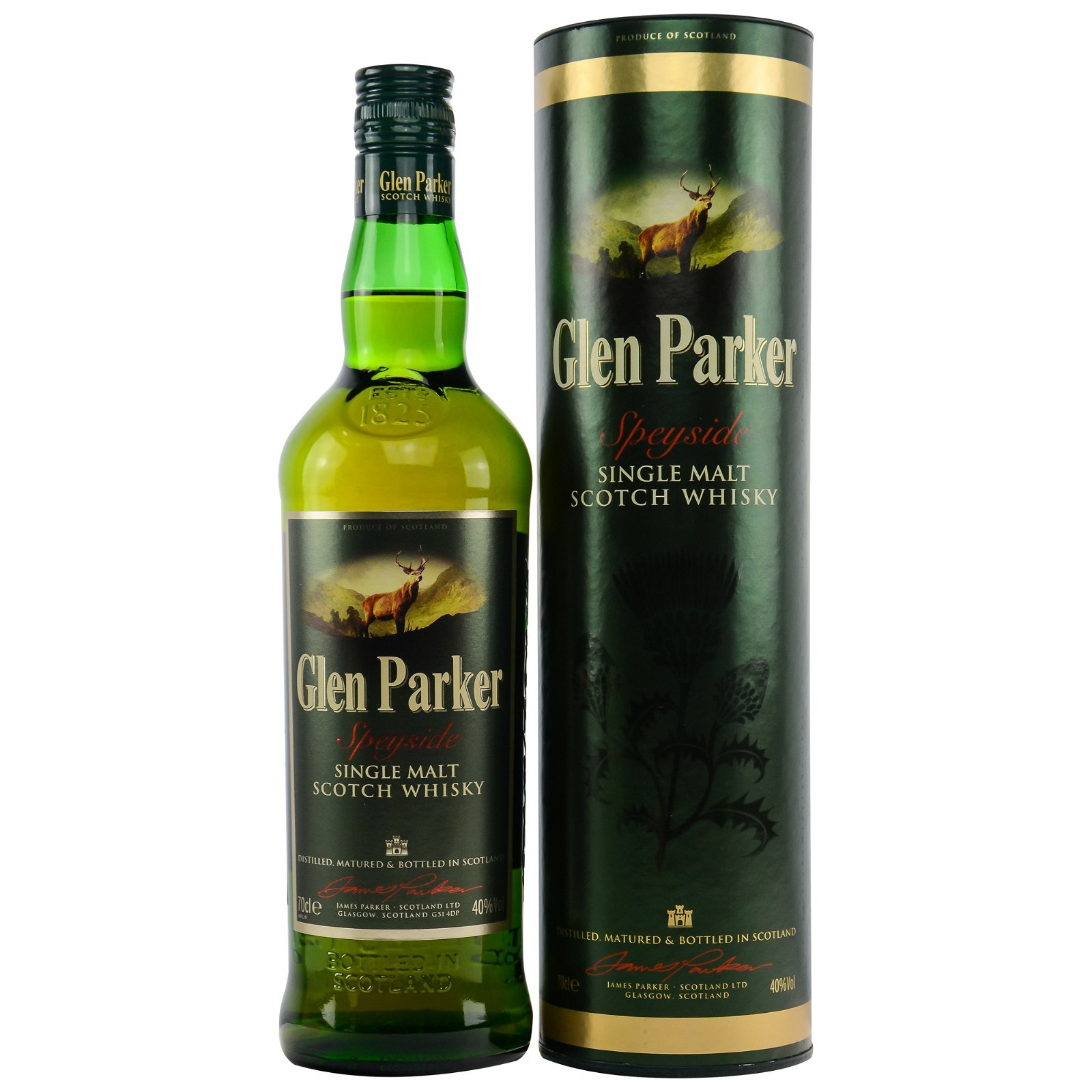 Glen Parker Speyside Single Malt Whisky