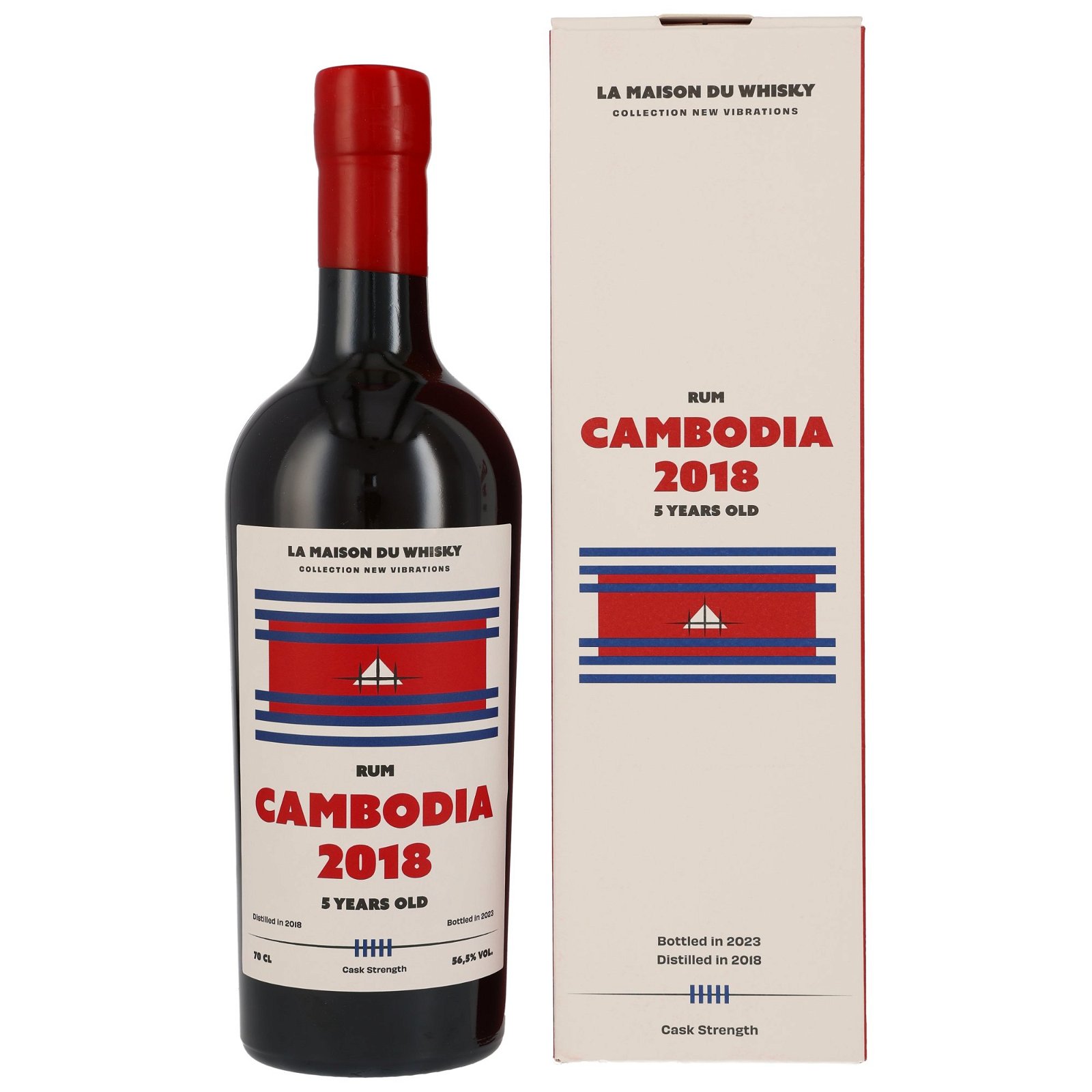 Cambodia 2018/2023 - 5 Jahre Rum Finish No. SAM18BN1 New Vibrations