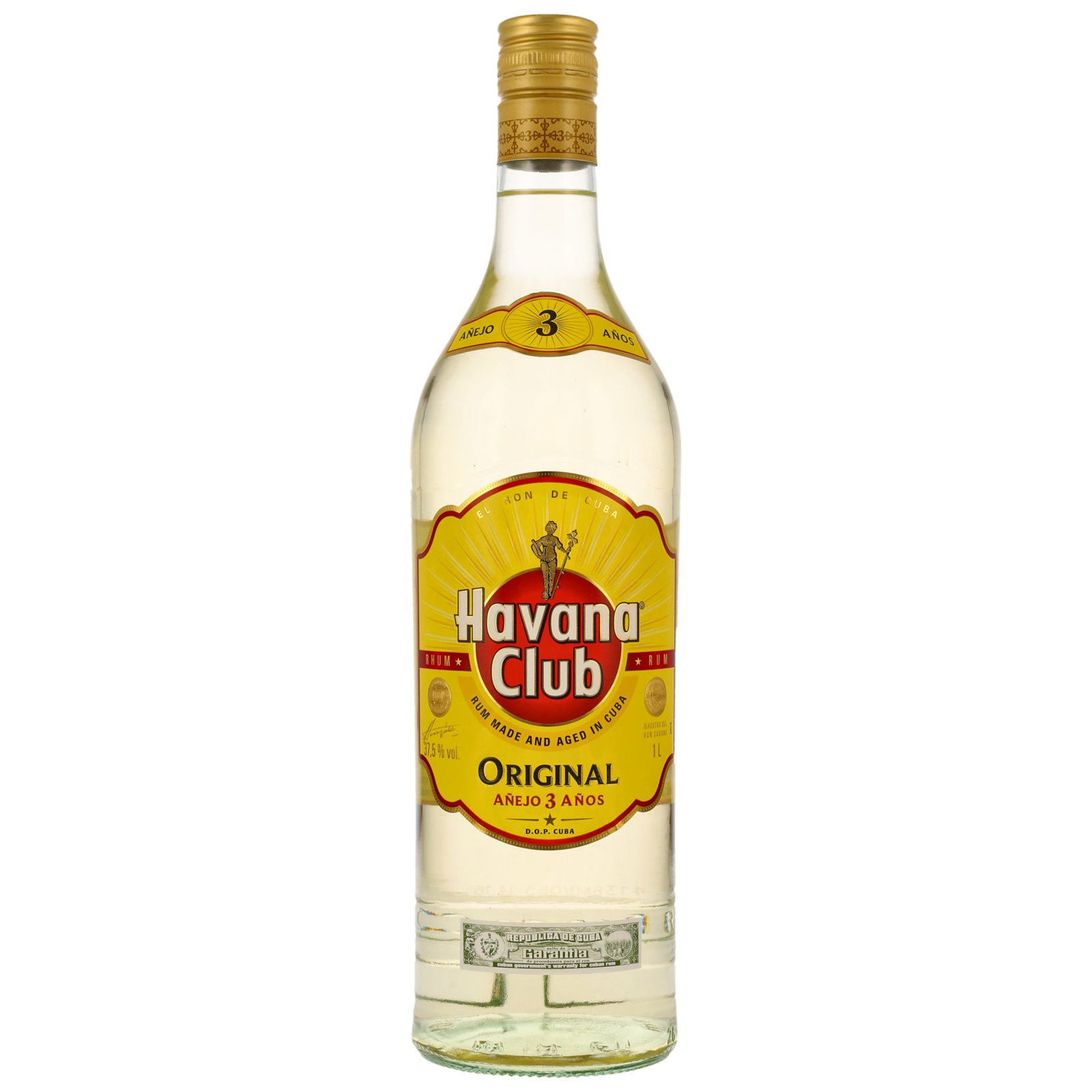 Havana Club 3 Jahre Original (Liter)