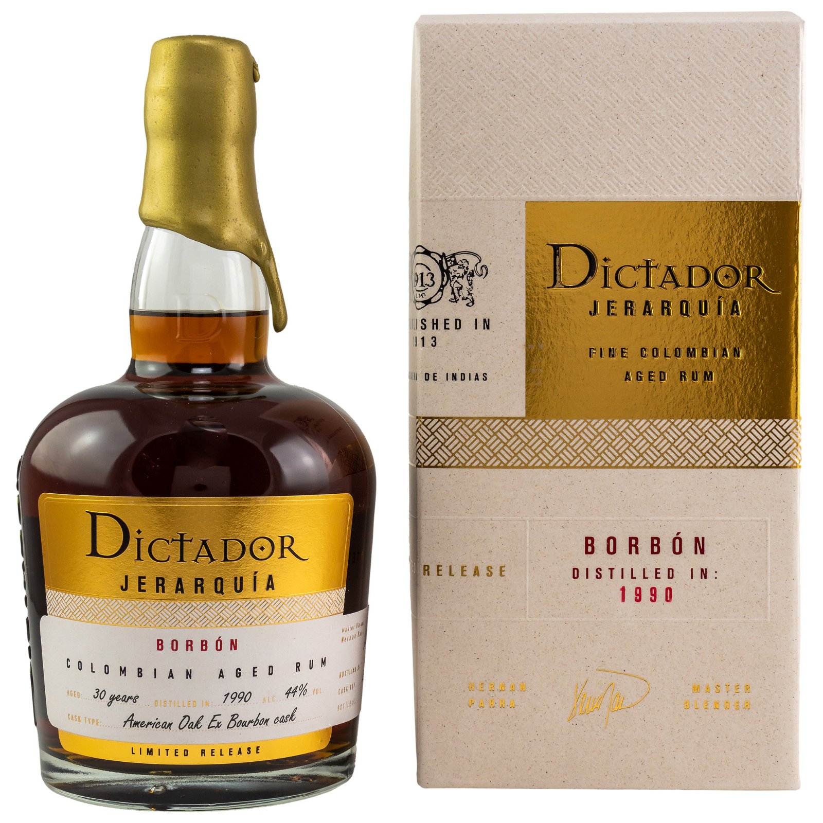 Dictador Jerarquia 1990/2020 - 30 Jahre Bourbon Casks 