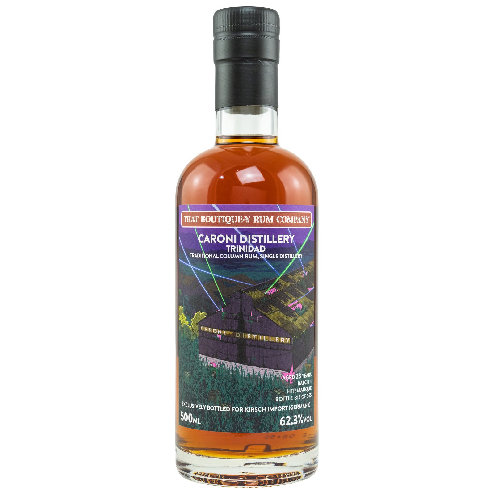 Caroni 23 Jahre Batch 11 HTR Marque Bottled for Kirsch (That Boutique-y Rum Company)