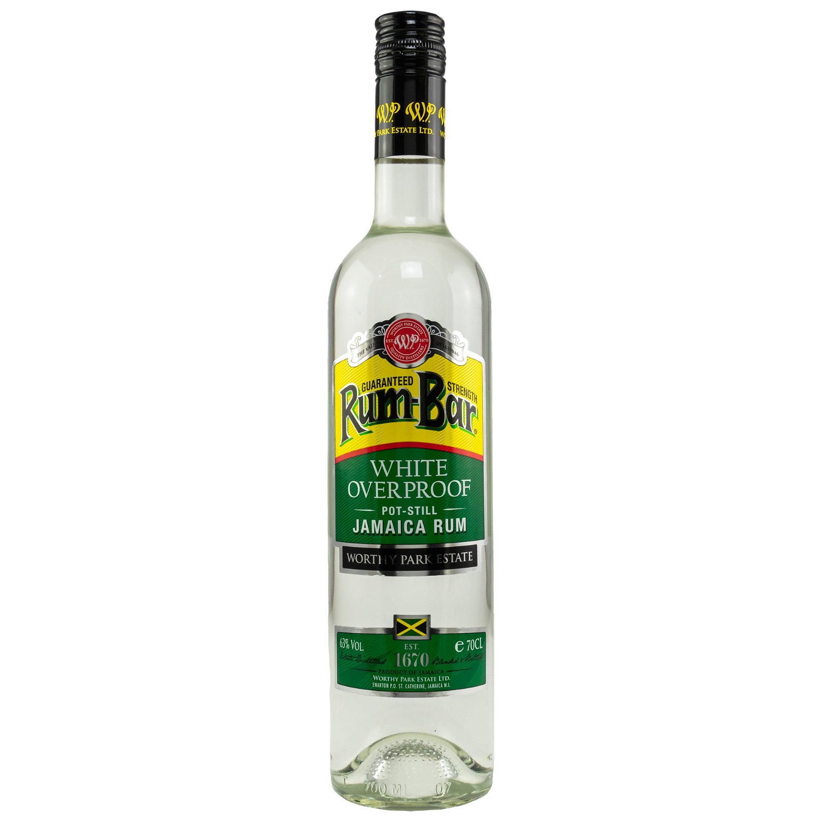 Rum Bar Premium White Overproof Rum