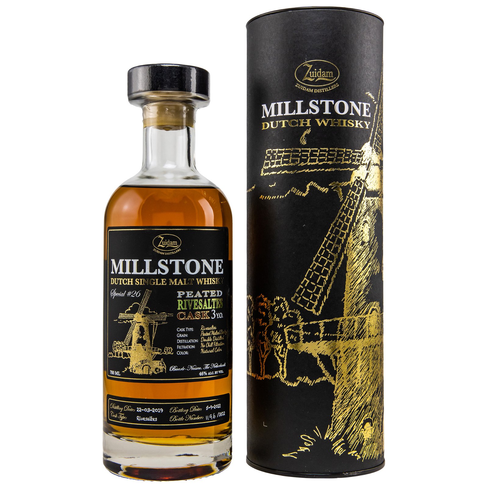 Millstone 2019/2022 - 3 Jahre Special #26 Peated Rivesaltes Cask