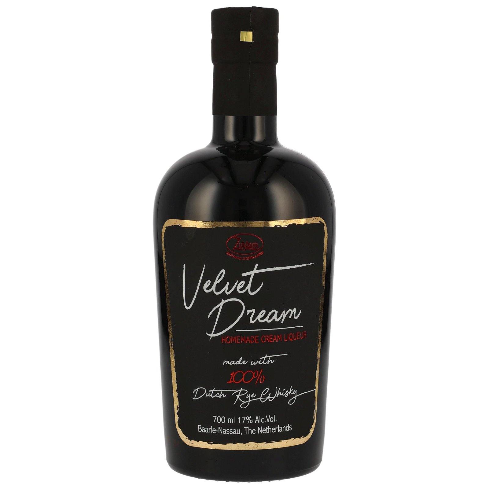 Zuidam Velvet Dream Rye Whisky Sahnelikör