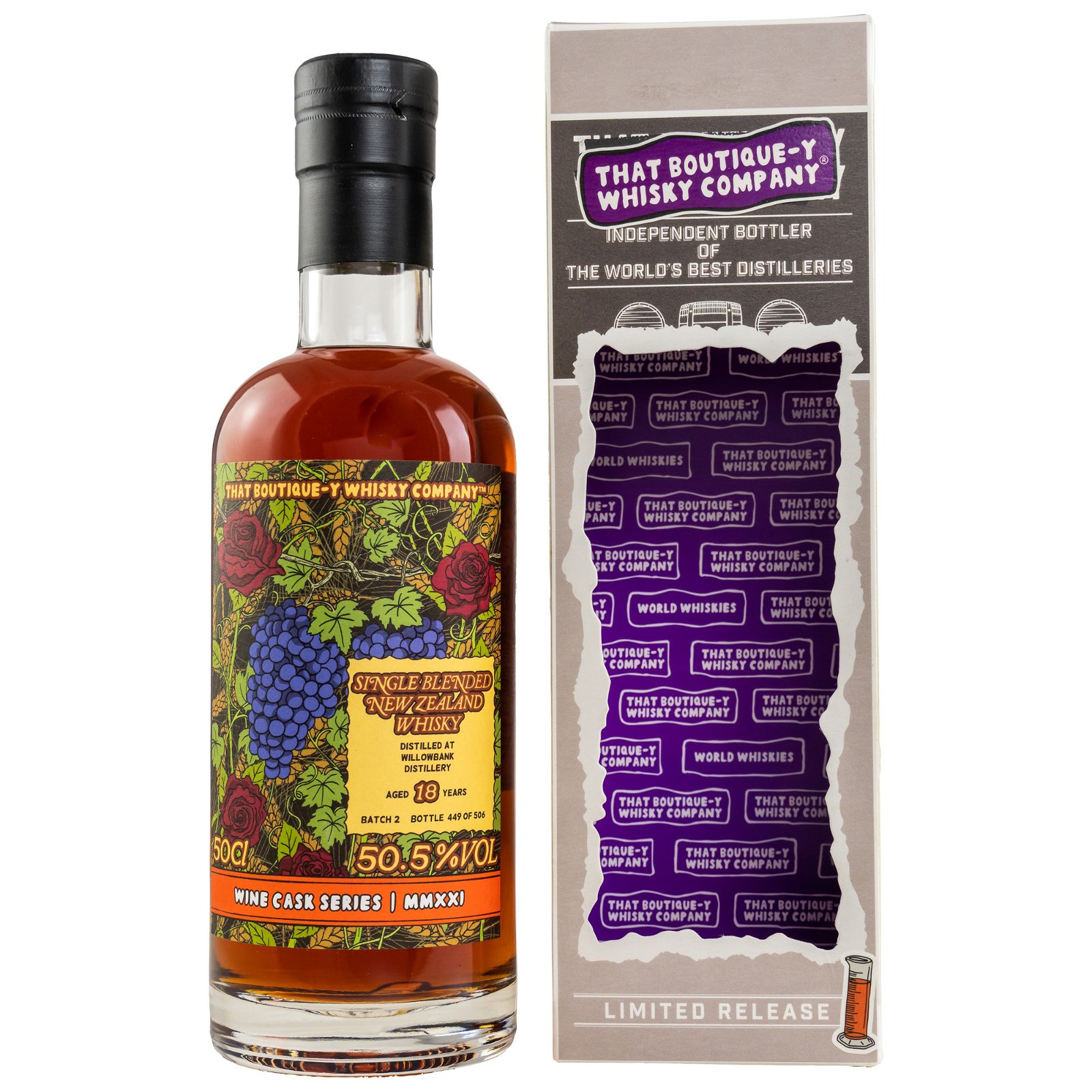 Willowbank 18 Jahre Batch 2 Wine Cask Series (That Boutique-Y Whisky Company)