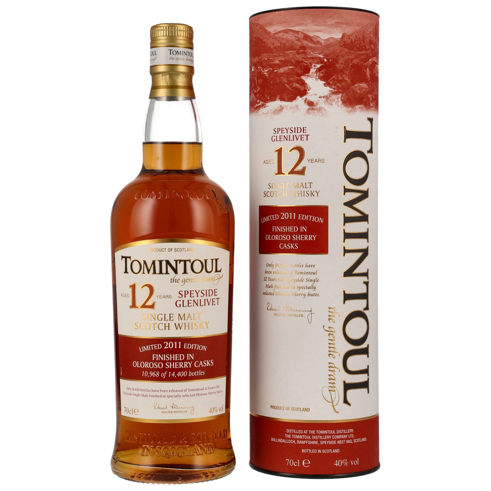 Tomintoul 12 Jahre Oloroso Sherry Cask Finish 2011 Edition