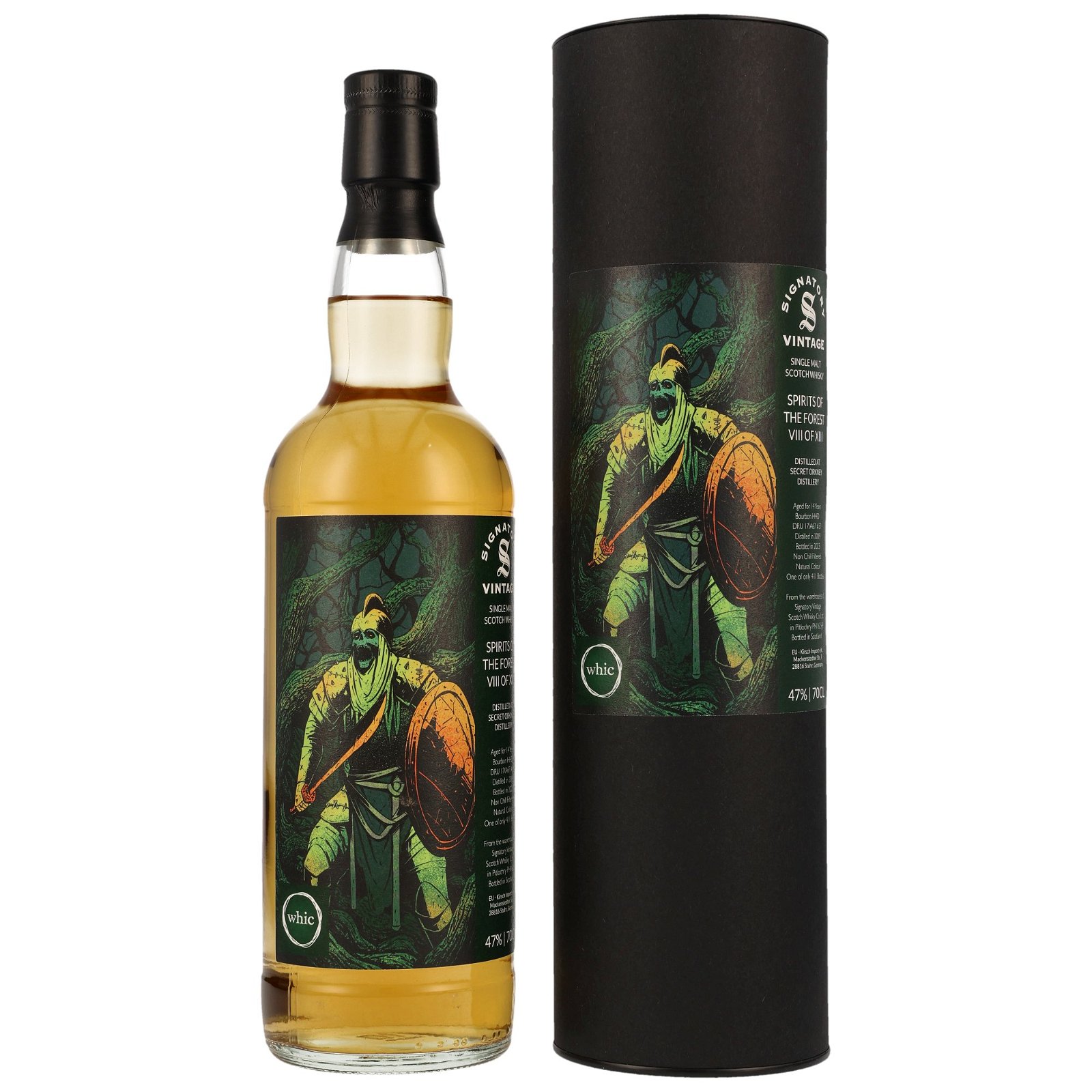 Secret Orkney 2009/2023 - 14 Jahre Single Bourbon Hogshead No. DRU 17/A67 #37 Spirits of the Forest VIII of XIII (whic)