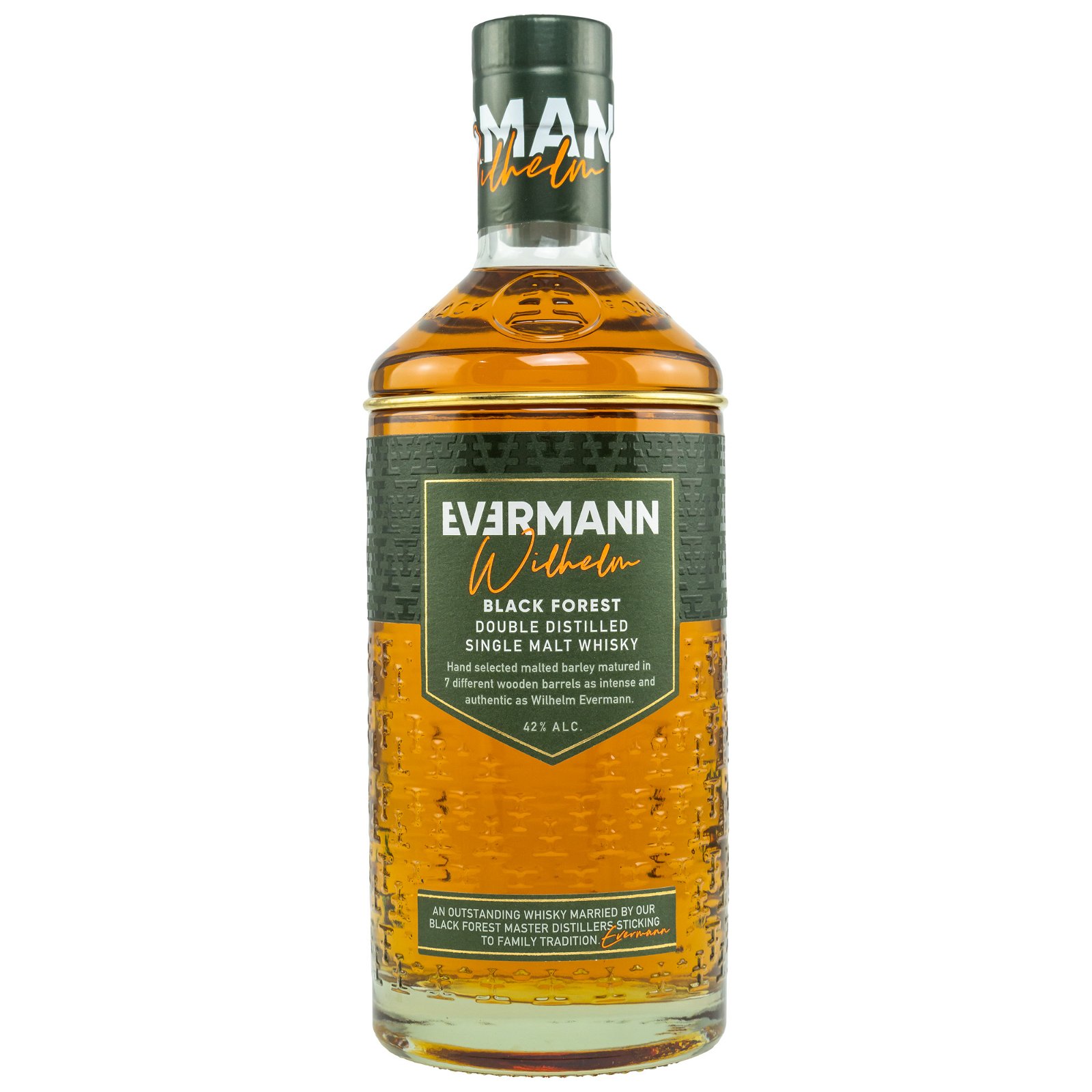 Evermann Wilhelm Black Forest Double Distilled Single Malt Whisky