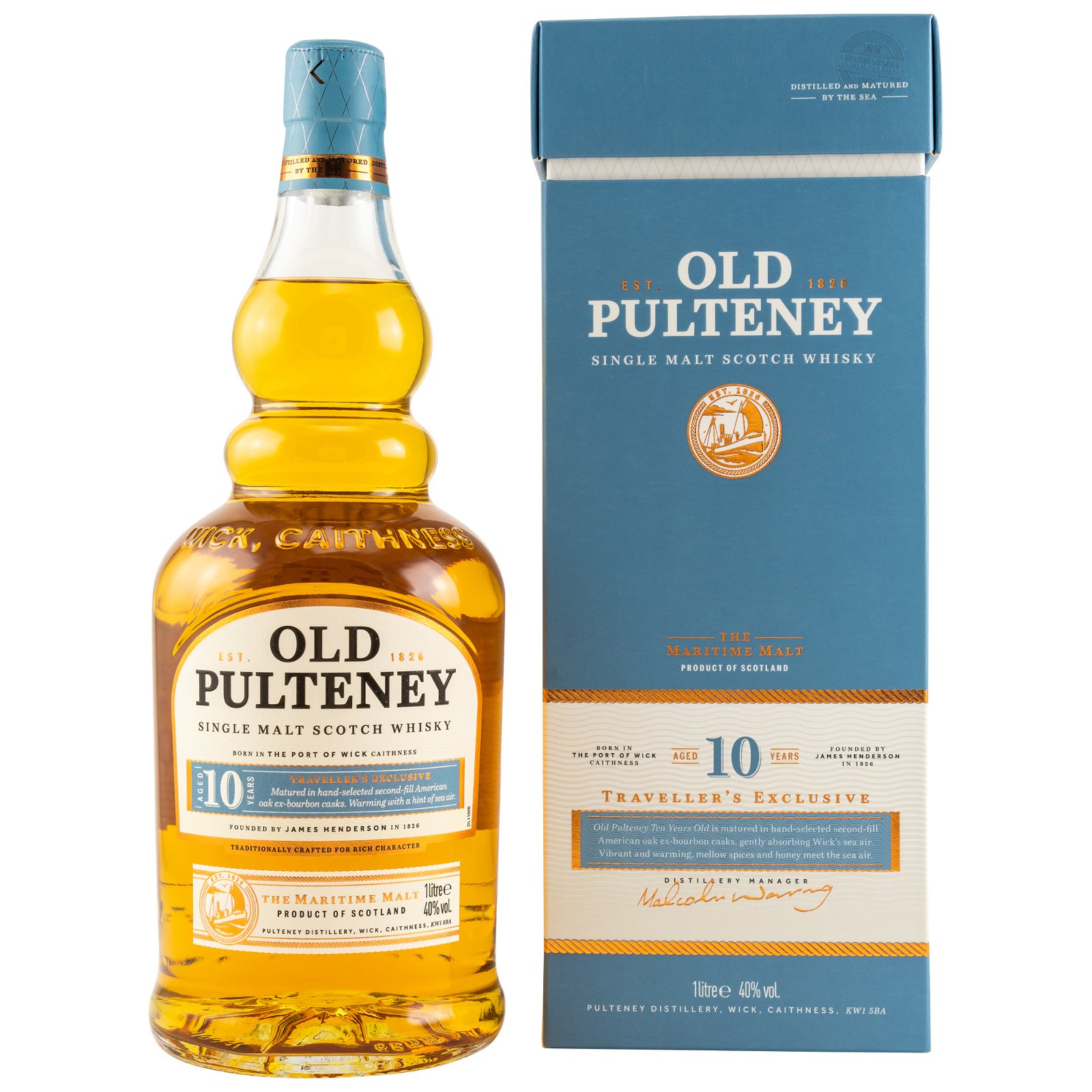 Old Pulteney 10 Jahre (1 Liter)