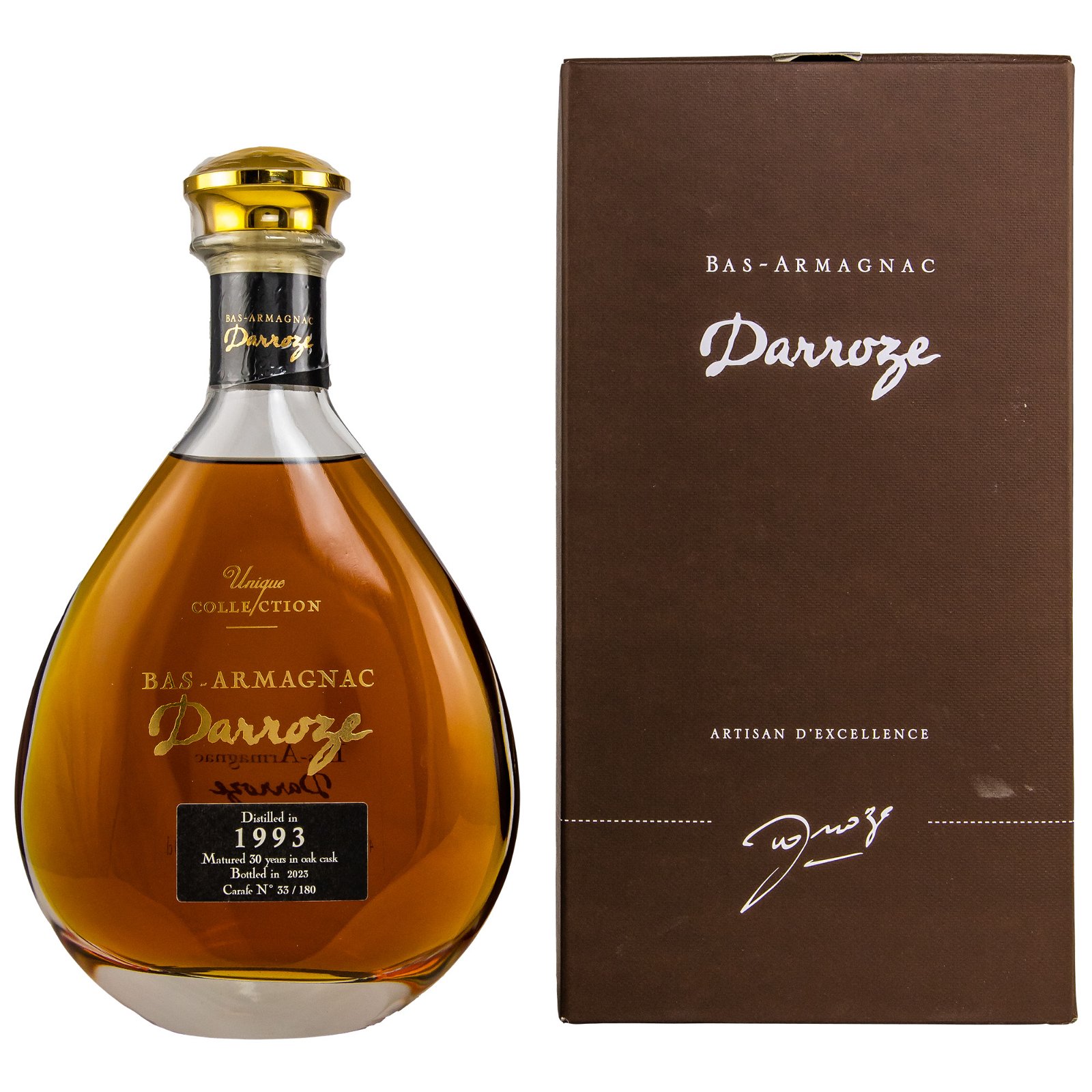 Darroze 1993/2023 - 30 Jahre Carafe Bas-Armagnac Unique Collection