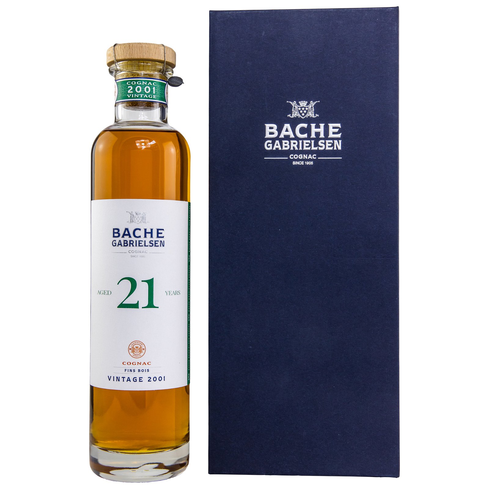 Bache-Gabrielsen Vintage 2001 - 21 Jahre Ugni Blanc Fins Bois Cask No. QIII-1