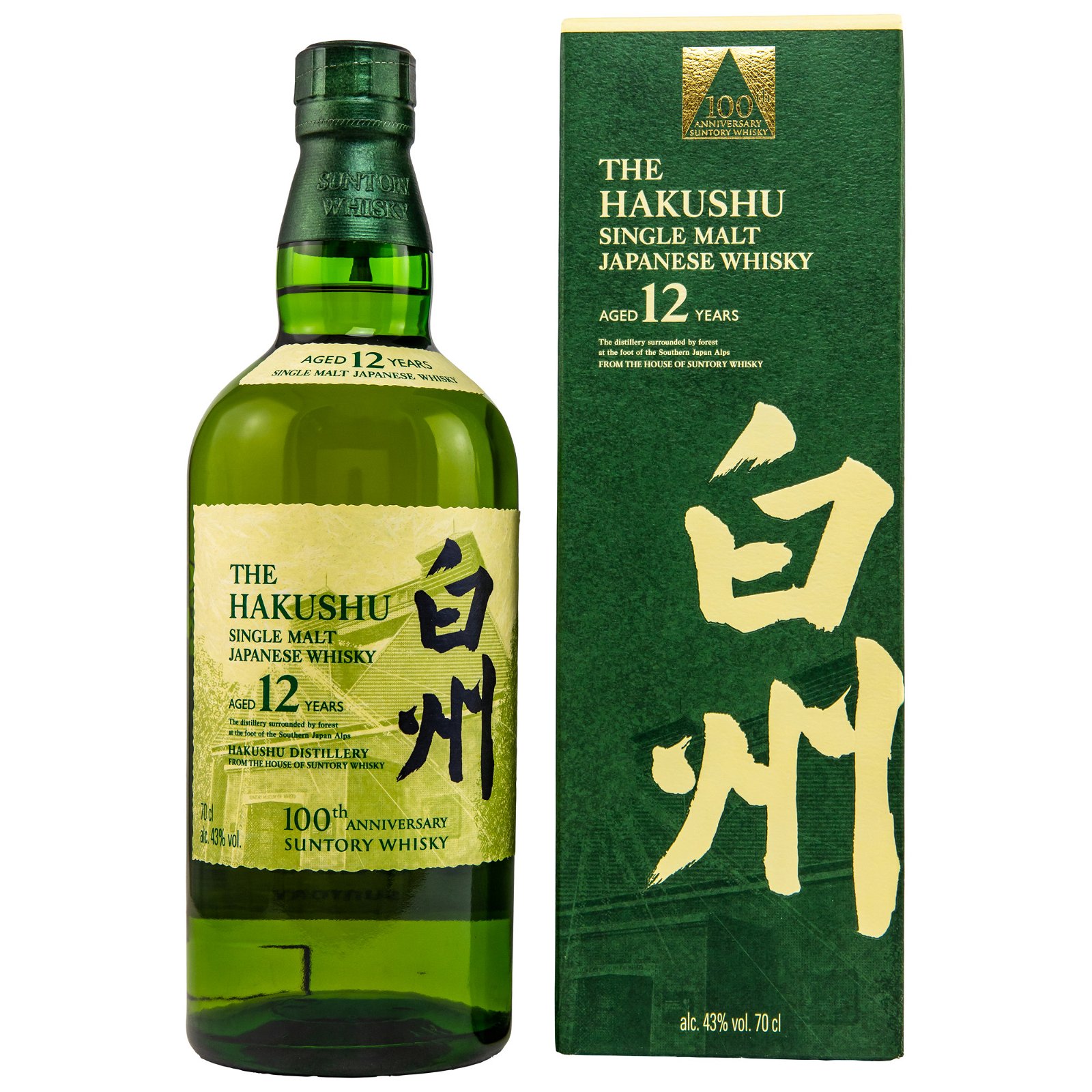 Hakushu 12 Jahre 100th Anniversary Limited Edition