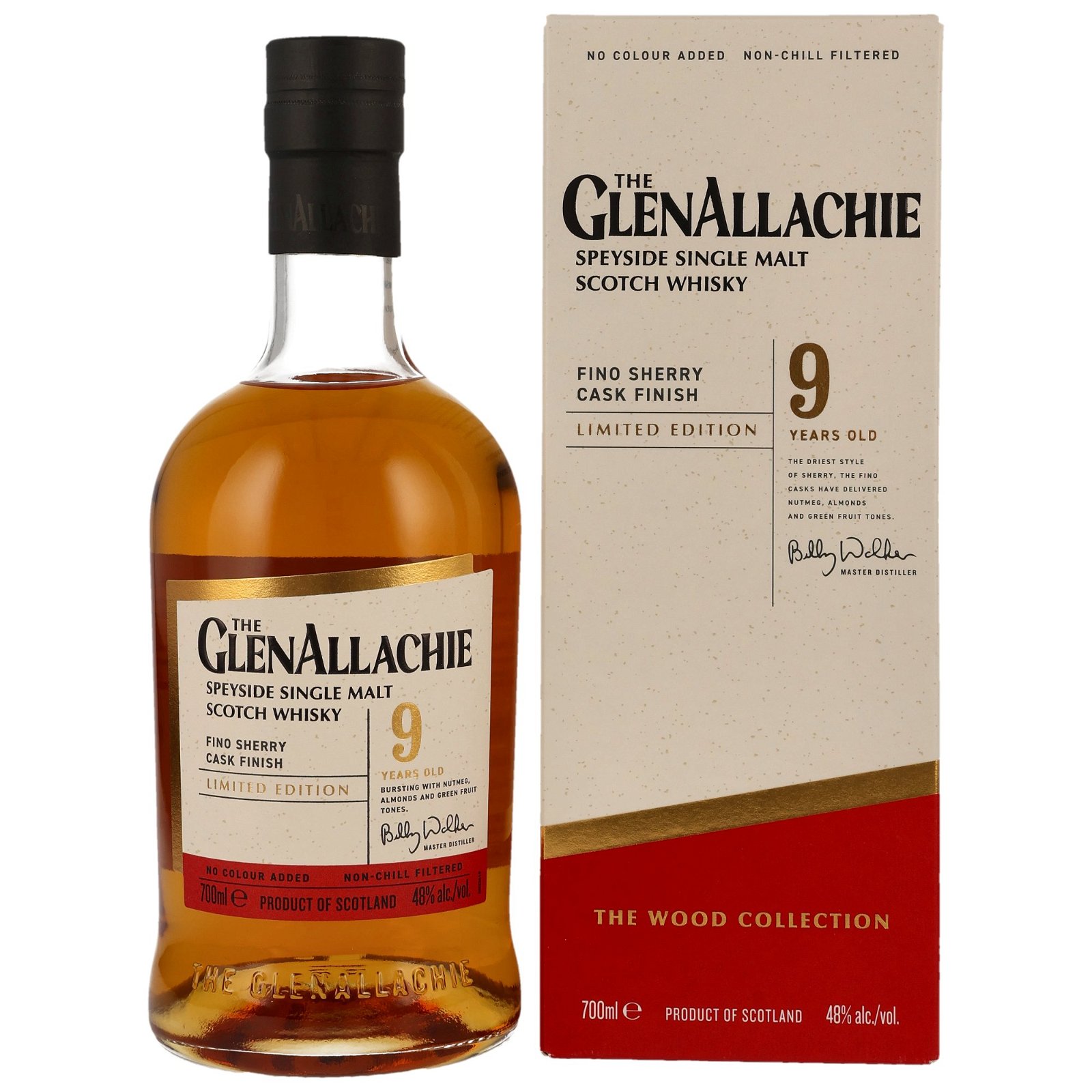GlenAllachie 9 Jahre Fino Sherry Cask Finish The Wood Collection