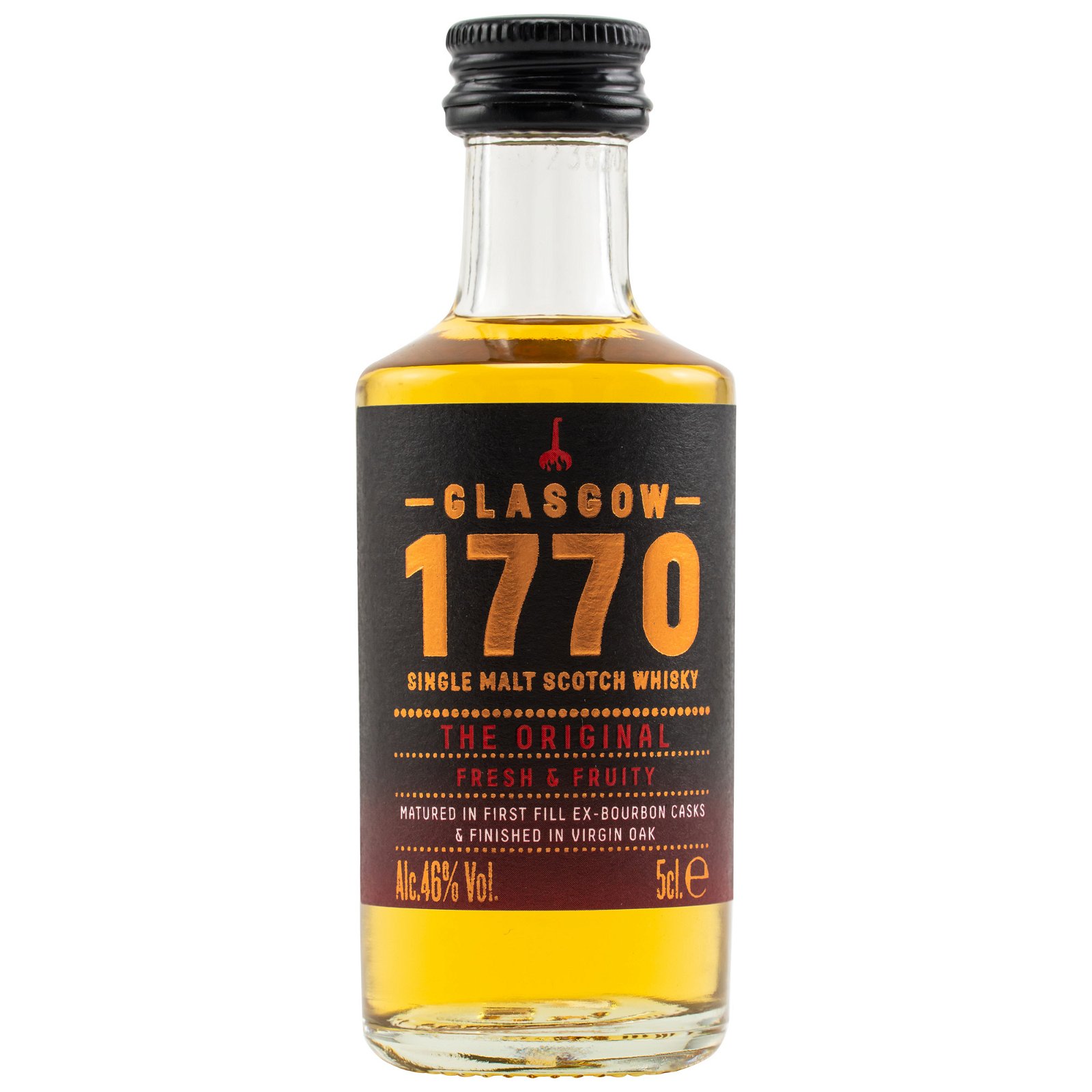 1770 Glasgow Single Malt Scotch Whisky - The Original (Miniatur)