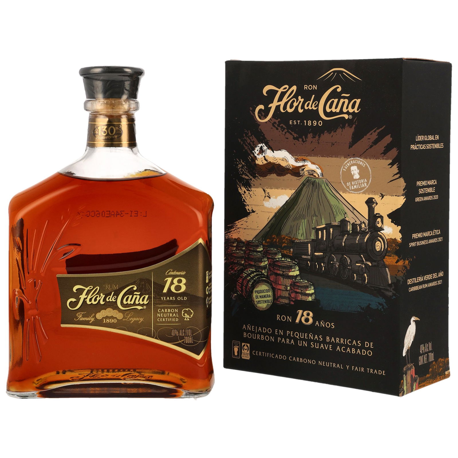 Flor de Caña 18 ans Centenario (ESP)