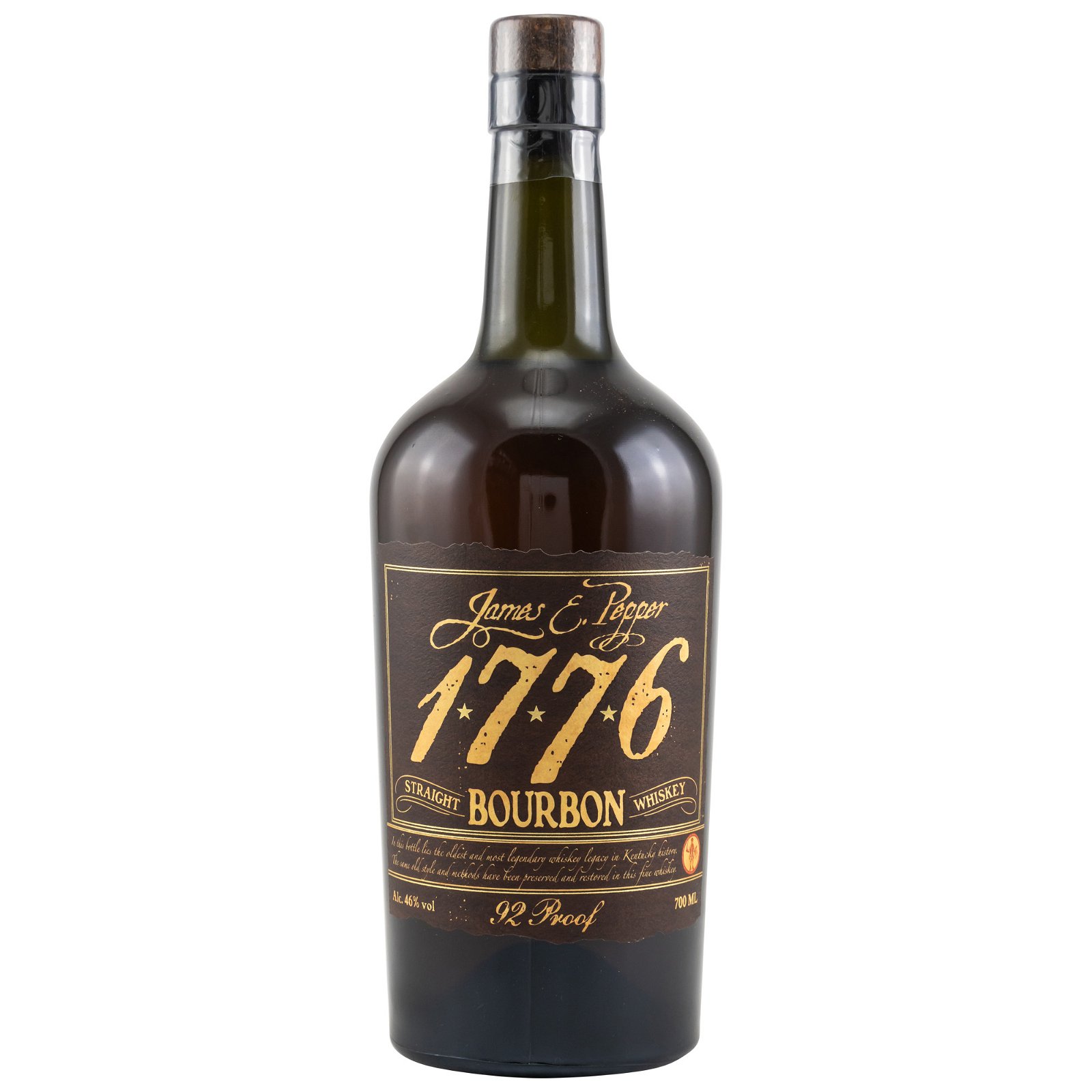 1776 Bourbon 92 Proof (USA: Bourbon)