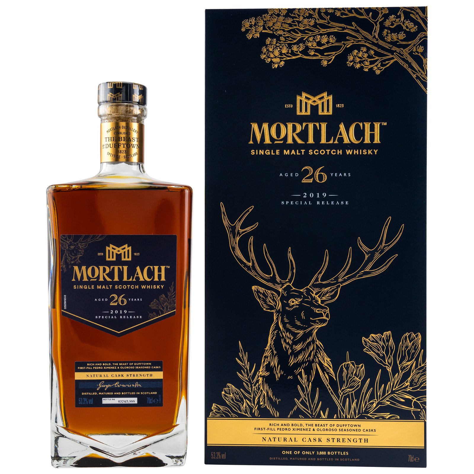 Mortlach 26 Jahre Cask Strength 2019 Release
