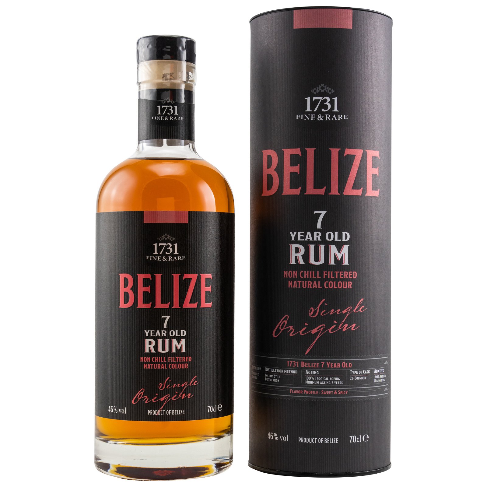1731 Rum Belize 7 Jahre