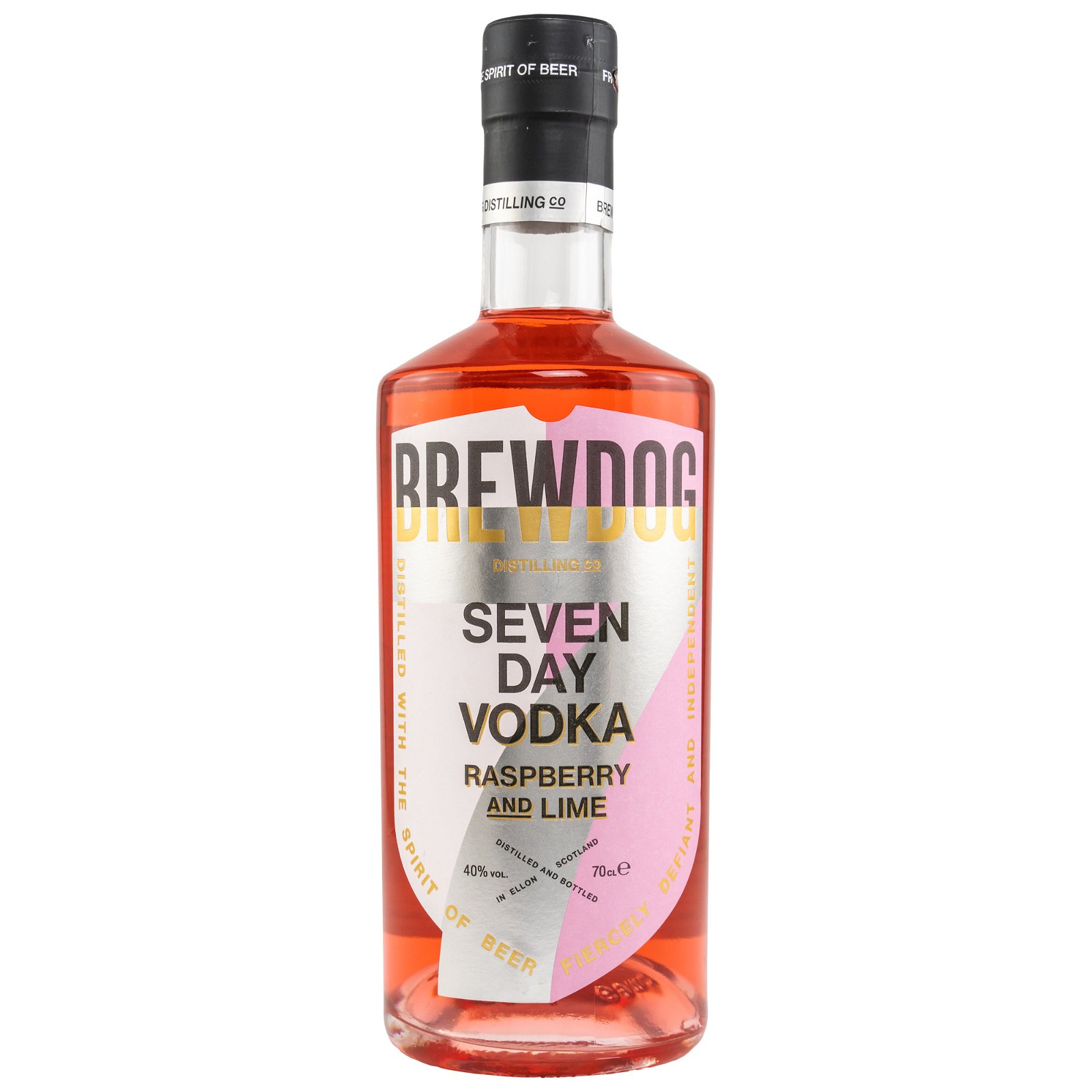 BrewDog Seven Day Raspberry & Lime Vodka