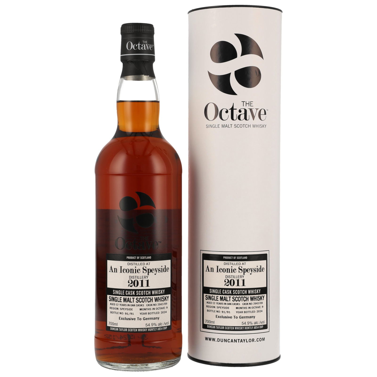 An Iconic Speyside 2011/2024 - 12 ans Single Cask No. 2943709 The Octave (Duncan Taylor)