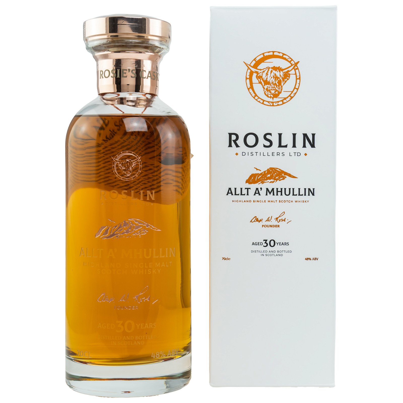 Ben Nevis 1991/2021 - 30 Jahre Allt A'Mhullin Rosie's Cask No. 1991 (Roslin Distillers)