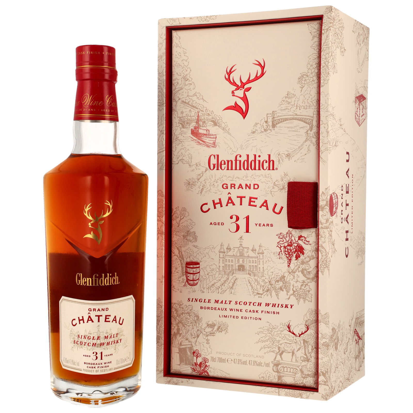 Glenfiddich 31 ans Grand Château Bordeaux Wine Cask Finish