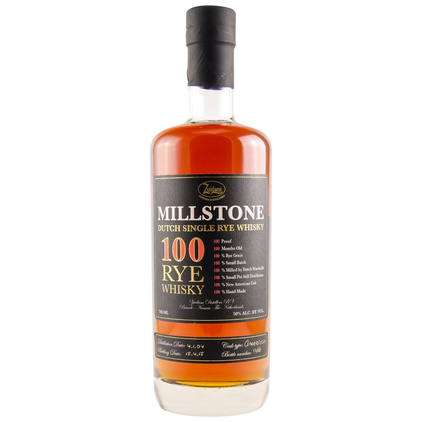 Millstone 2016/2022 - 100 Rye Whisky