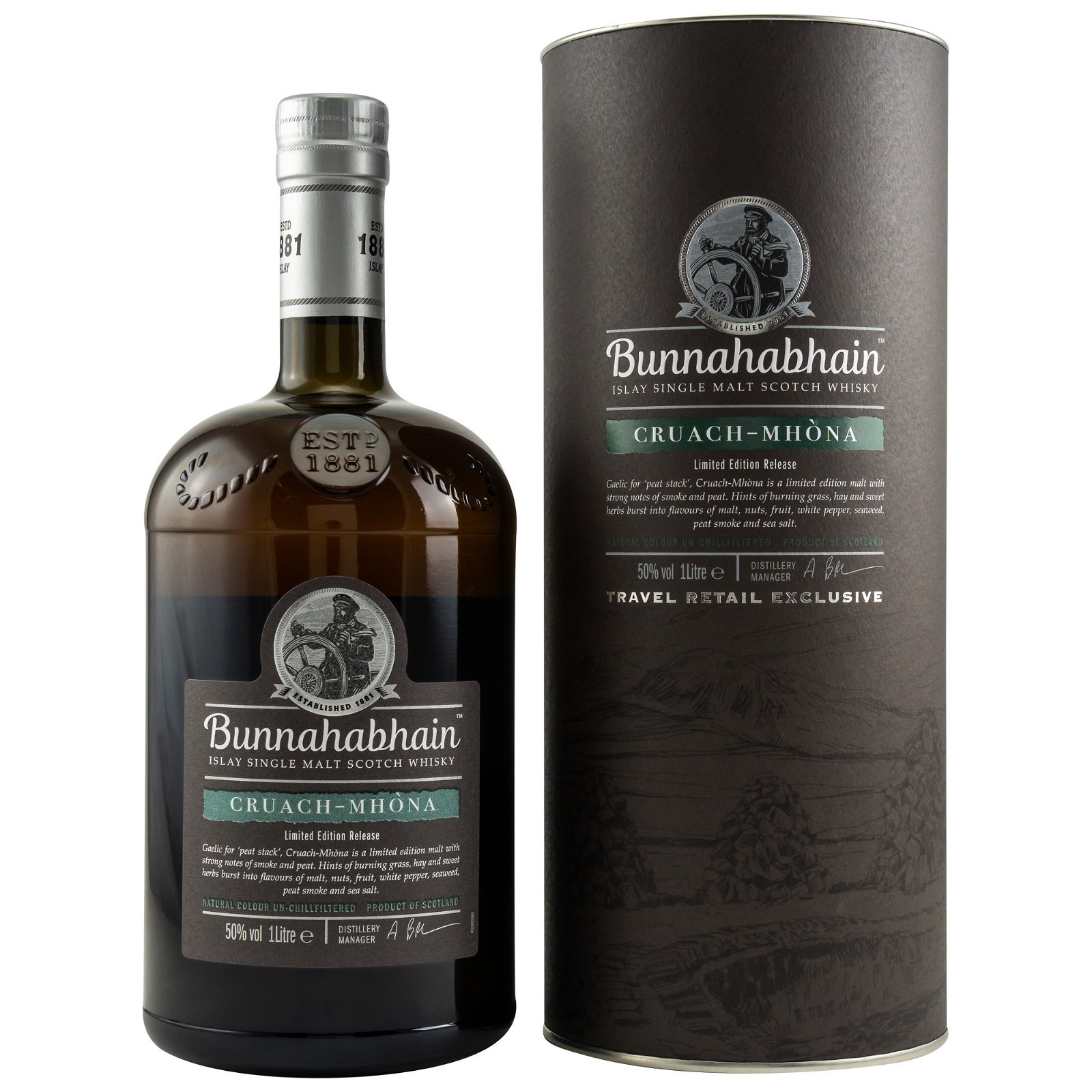 Bunnahabhain Cruach-Mhona Limited Edition Release (Liter)