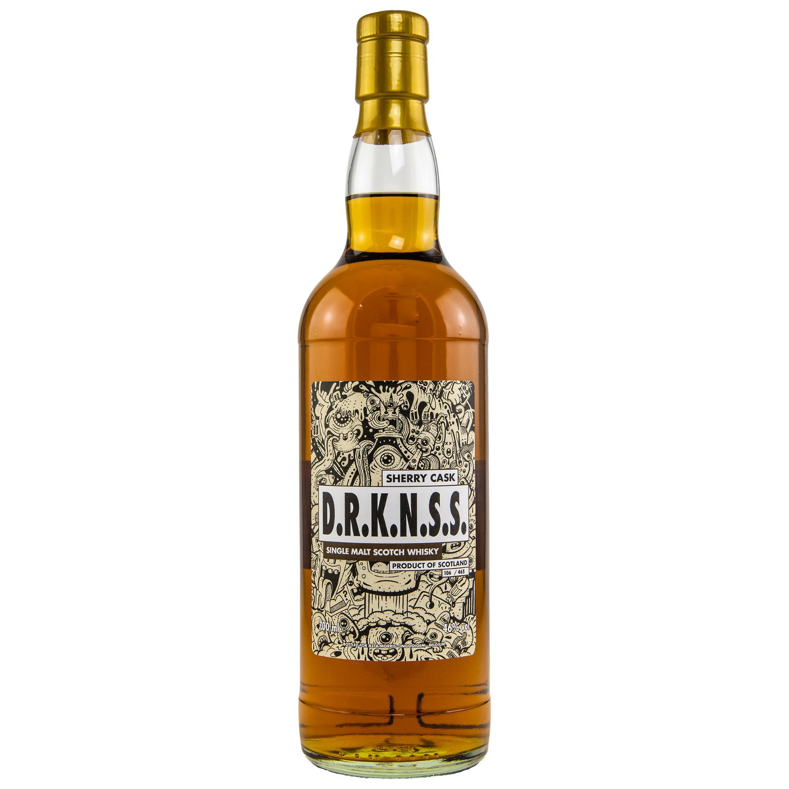 D.R.K.N.S.S. Sherry Cask Single Malt Scotch Whisky (Asta Morris)