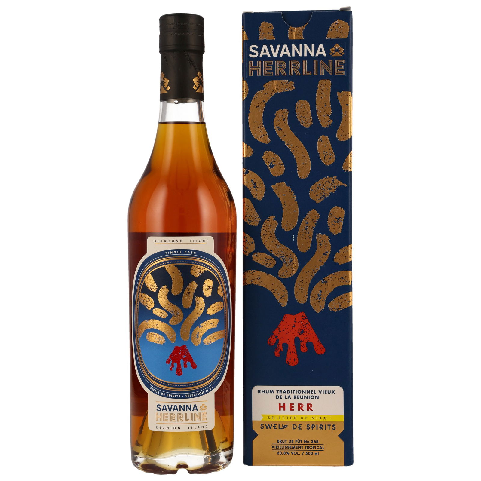 Savanna 2009 Herr Single Cask No. 268 Swell de Spirits - Selection N 01