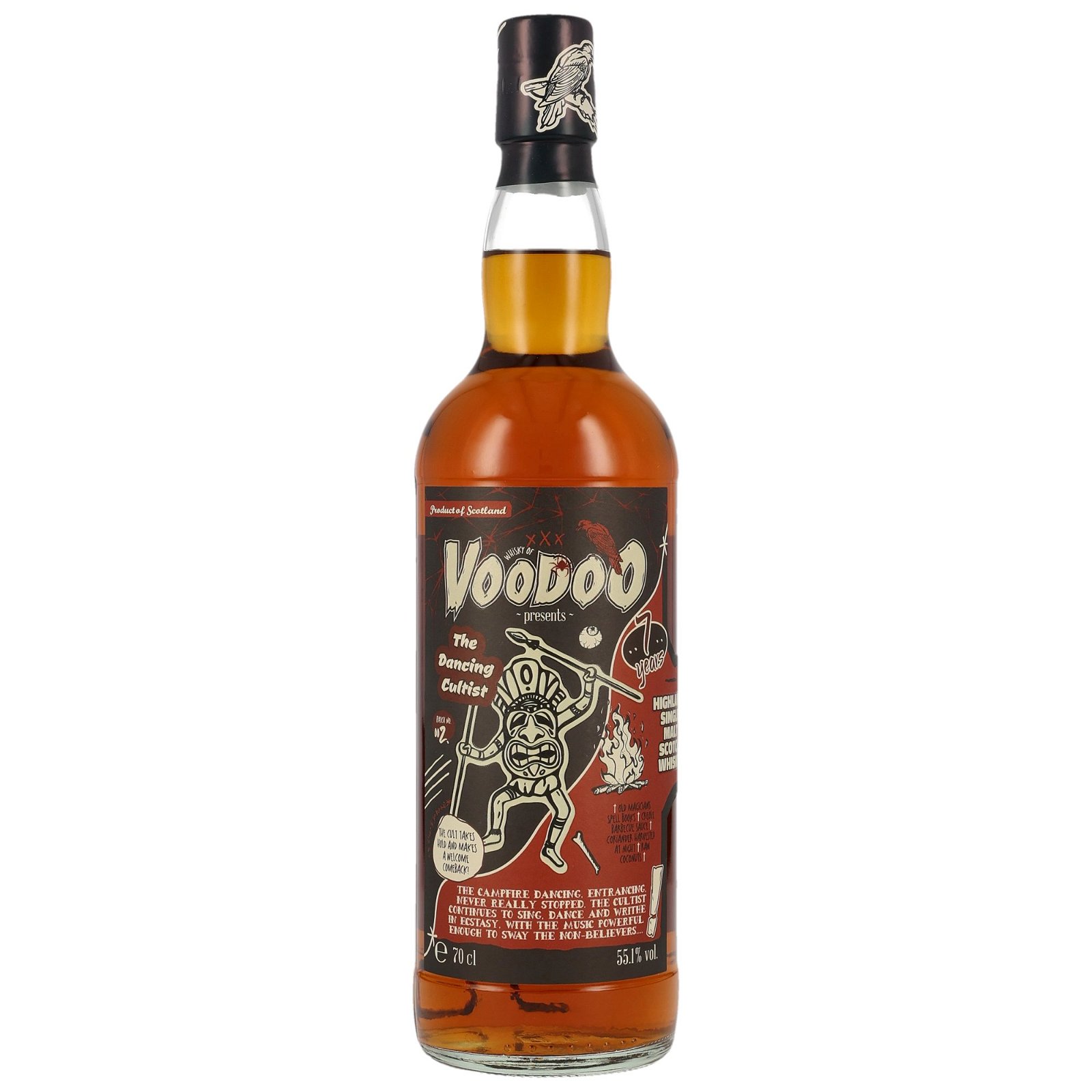 Whisky of Voodoo 7 Jahre The Dancing Cultist Batch No. 002 (Brave New Spirits)