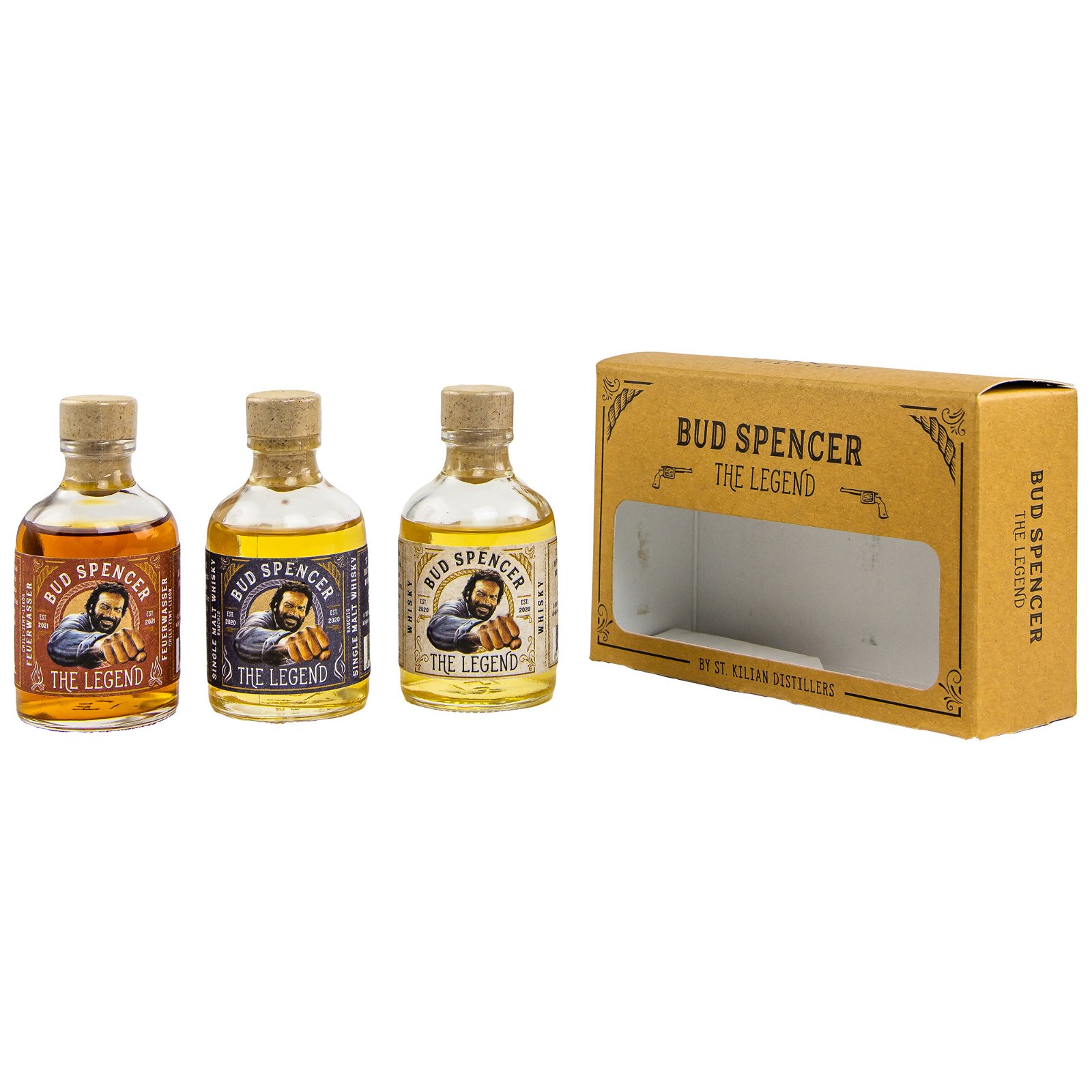 Bud Spencer The Legend Tastingbox (3x50ml)