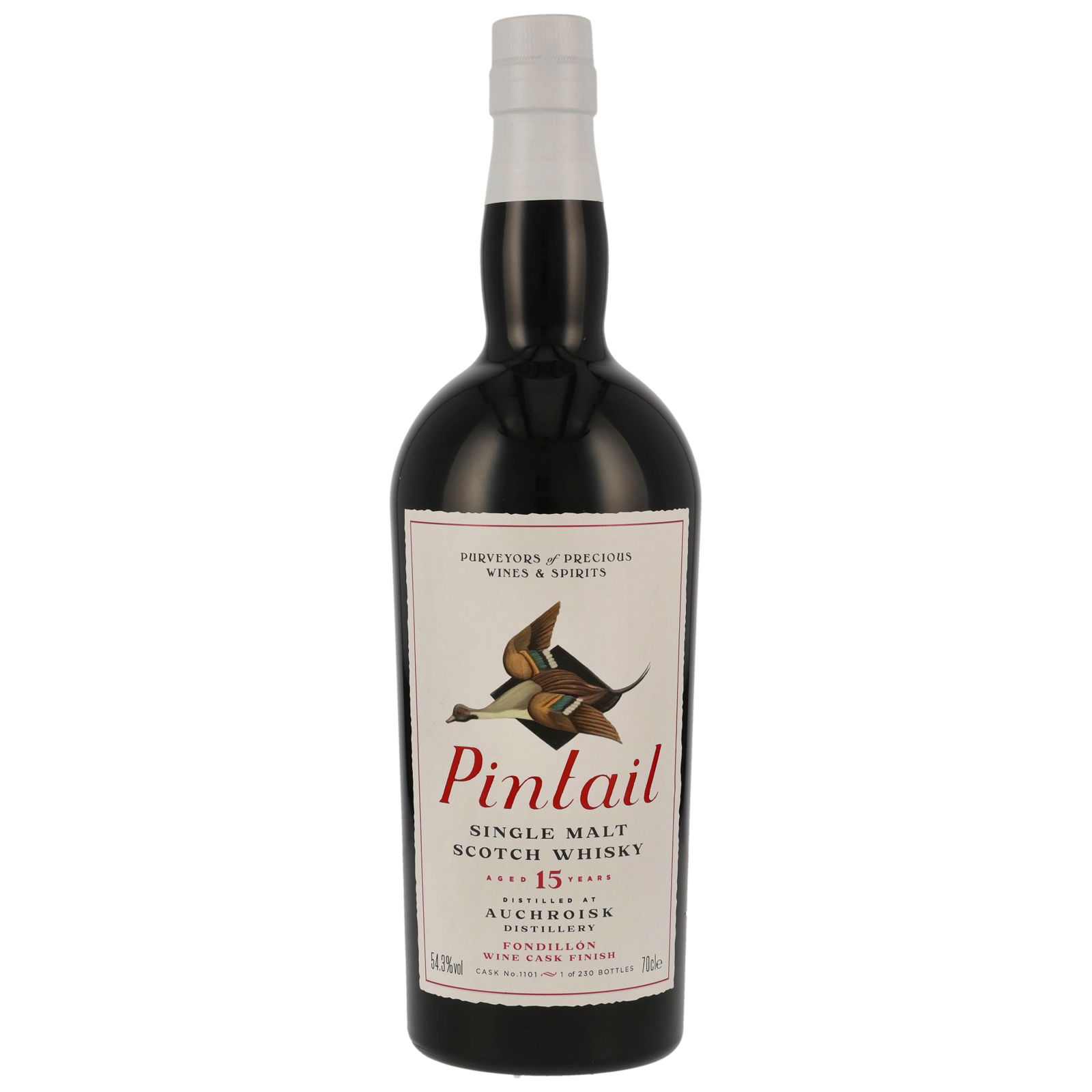 Auchroisk 2008 - 15 Jahre Fondillón Wine Cask Finish No. 1101 Pintail (The Whisky Cellar)