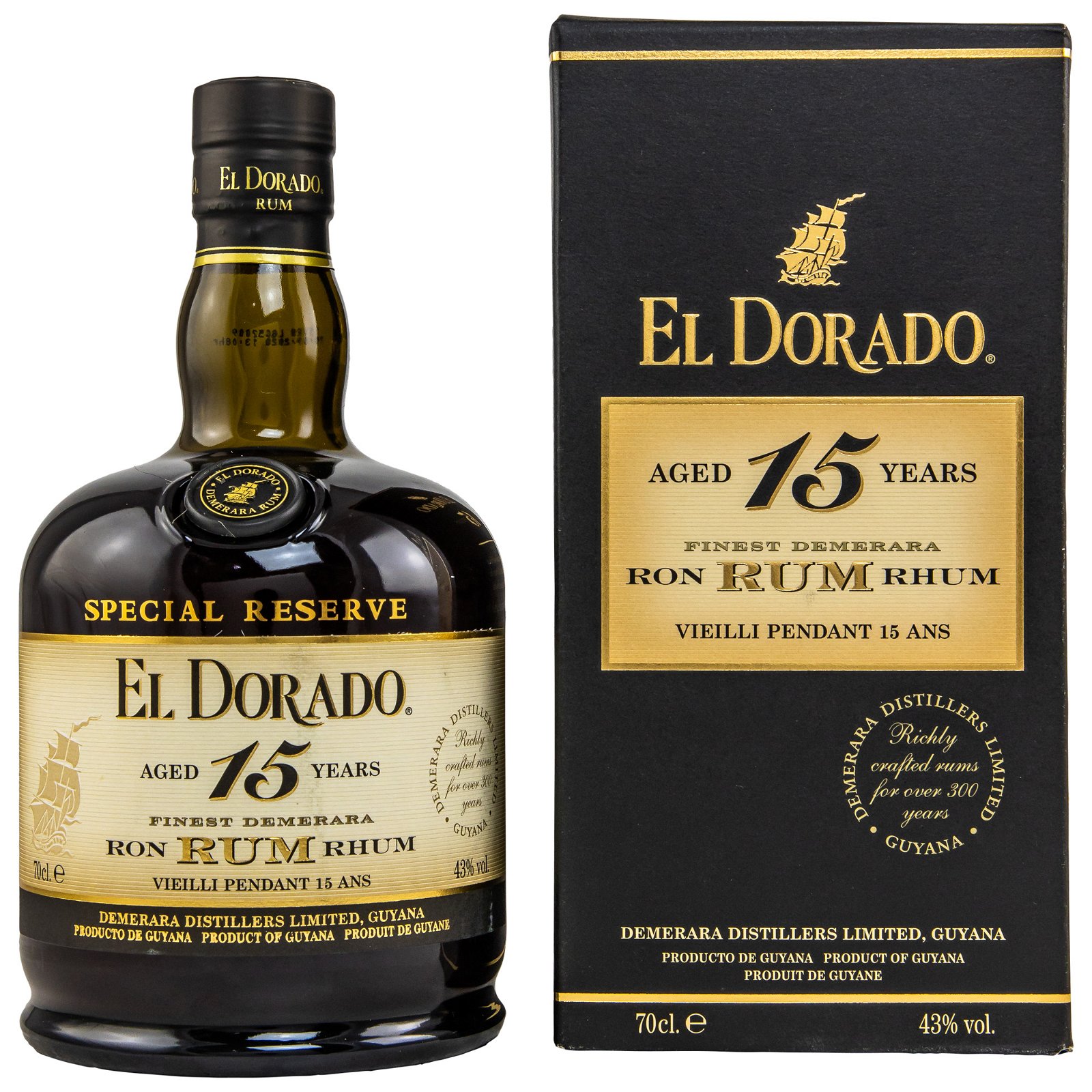 El Dorado 15 Jahre Demerara Rum