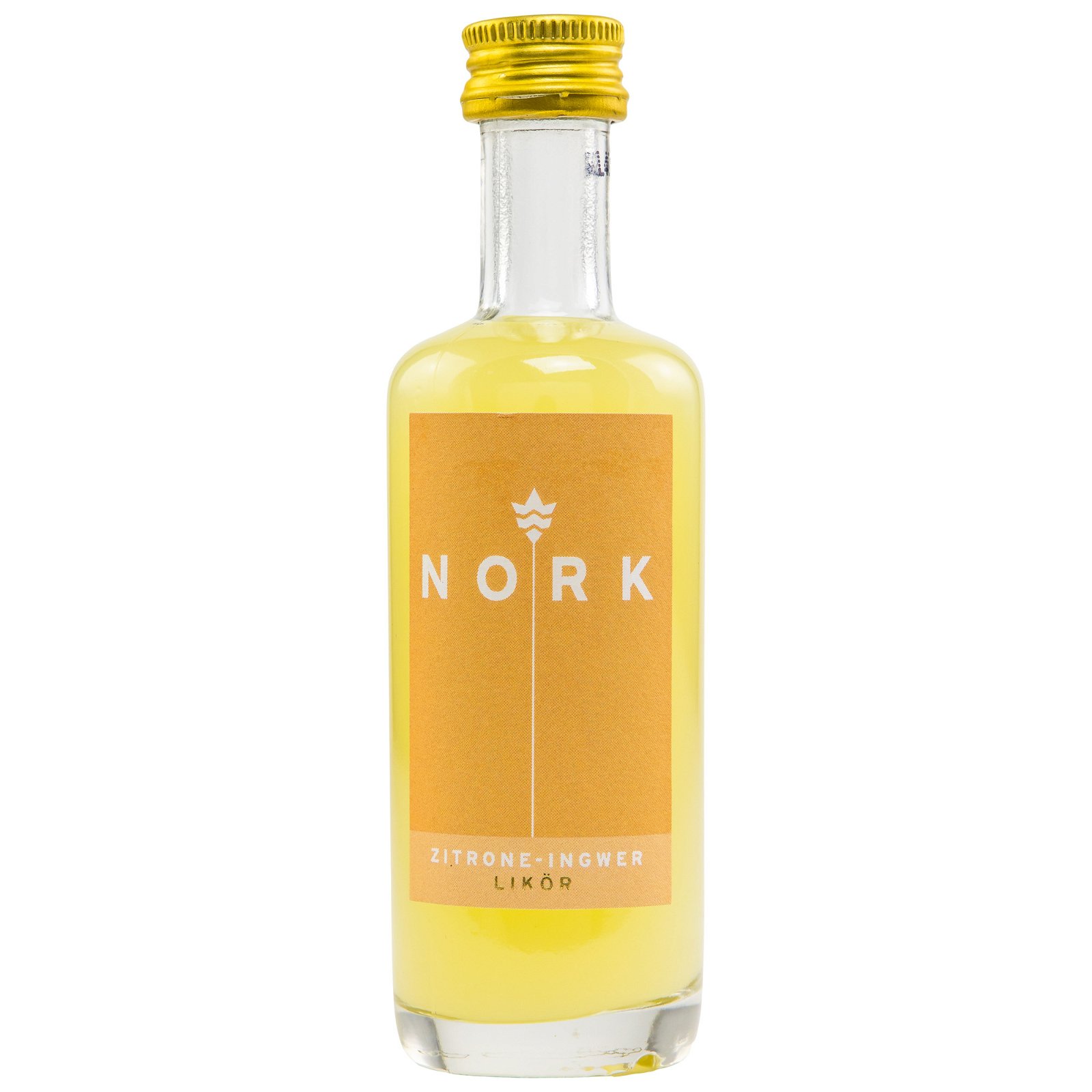 Nork Zitrone-Ingwer Likör (Miniatur)