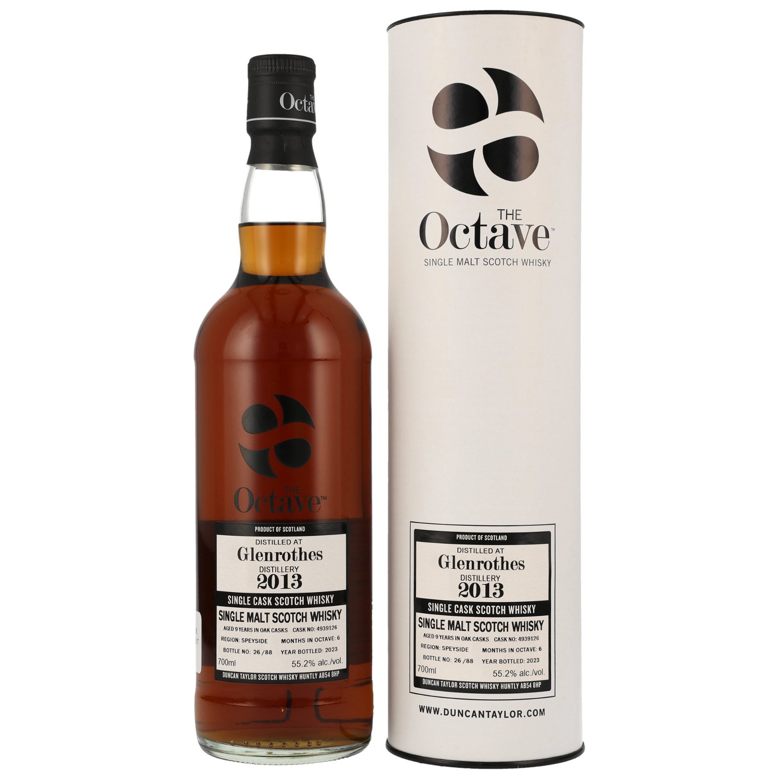 Glenrothes 2013/2023 - 9 Jahre Sherry Octave Finish No. 4939126 The Octave (Duncan Taylor)