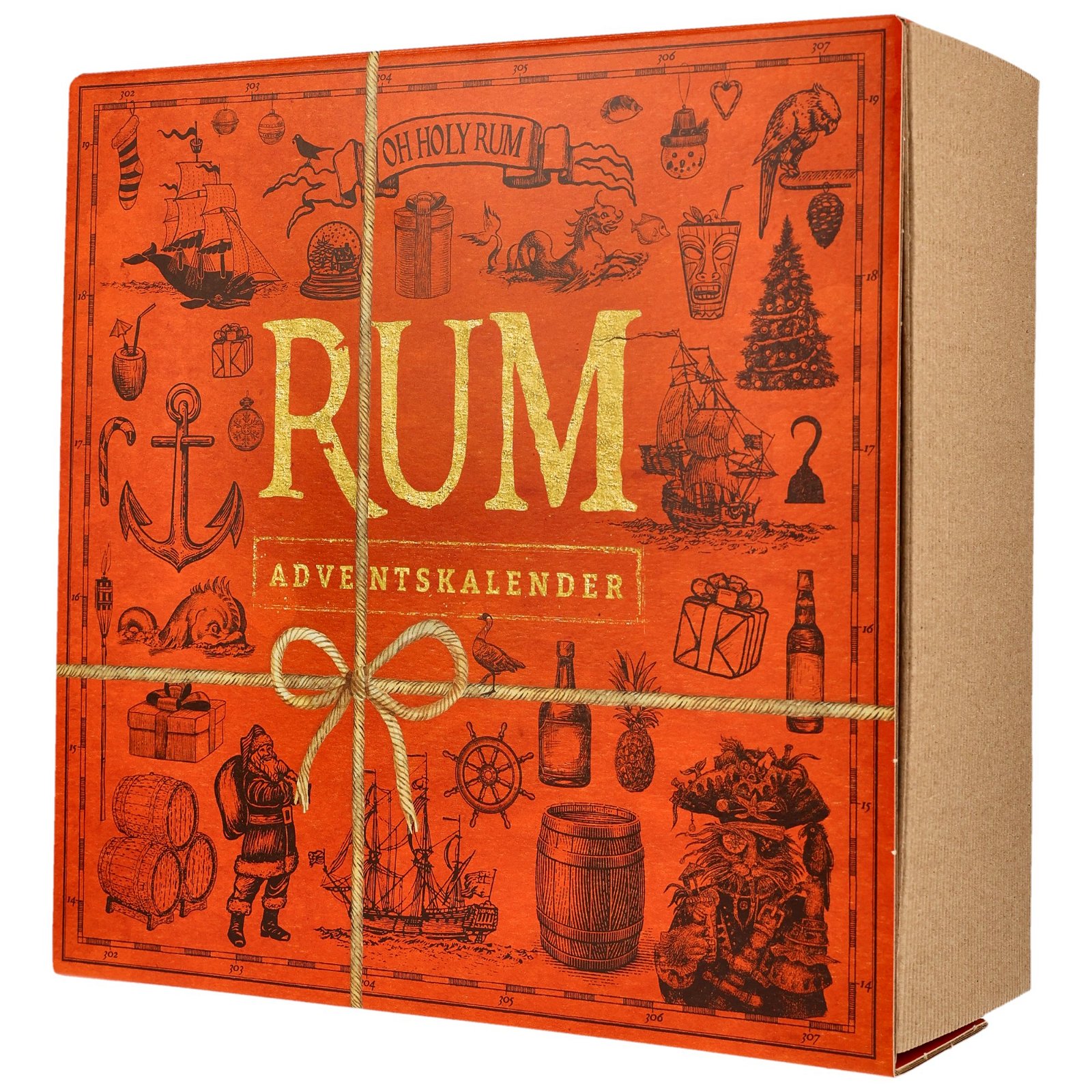 Rum Adventskalender 2023 (mit Tasting Glas)