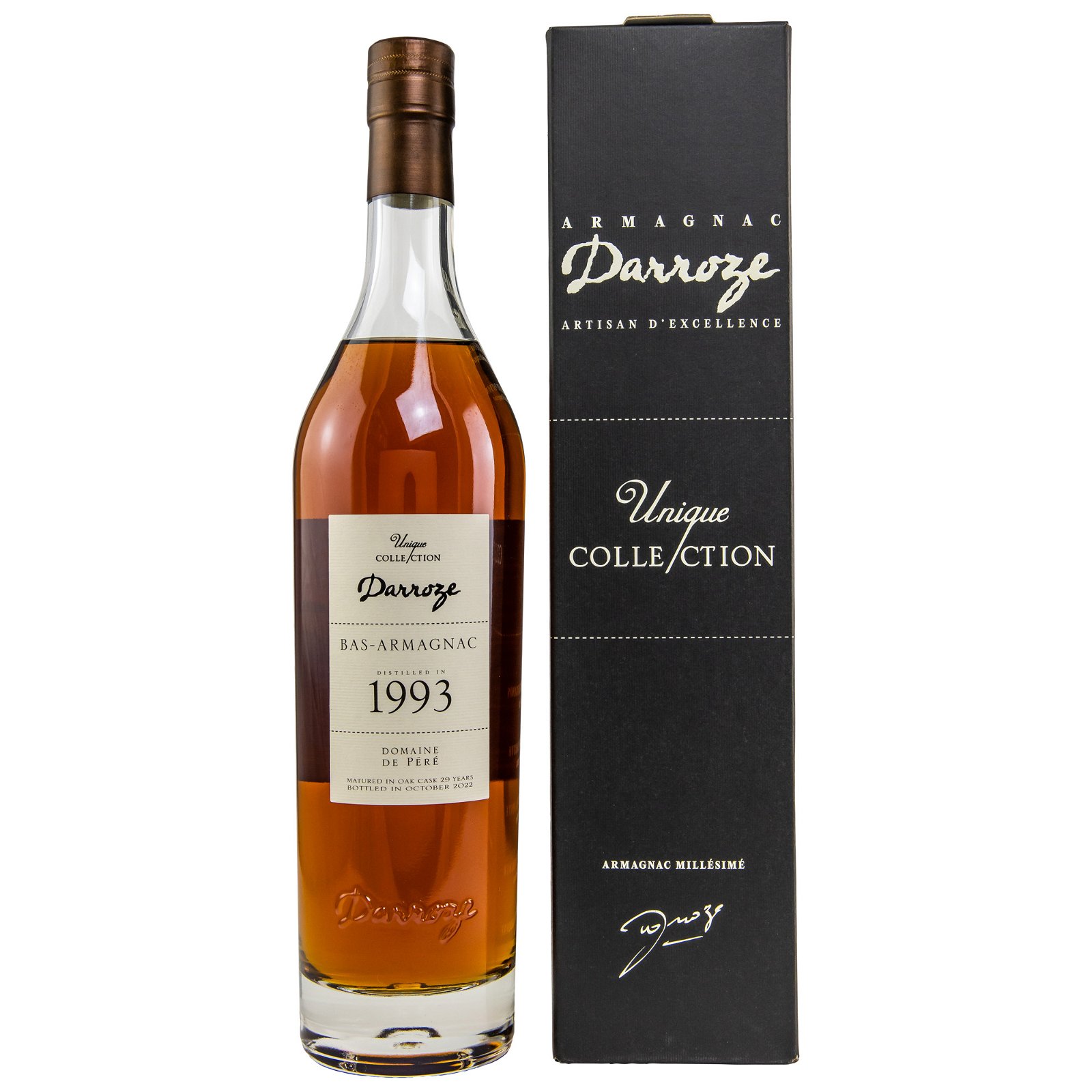 Darroze 1993/2022 - 29 Jahre Domaine de Péré Bas-Armagnac Unique Collection 