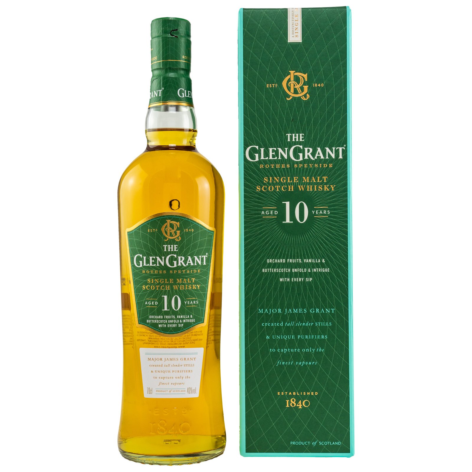 Glen Grant 10 Jahre Single Malt Scotch Whisky