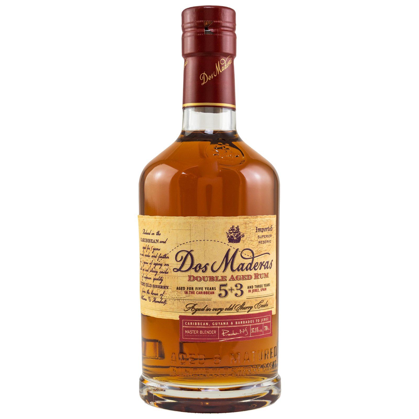 Dos Maderas 5+3 Double Aged Rum