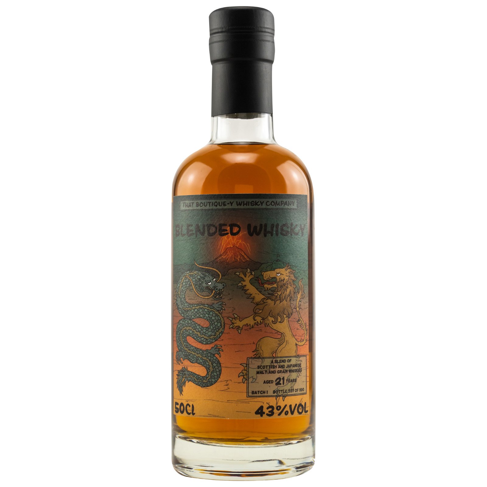 Japanese Blended Whisky 21 Jahre Batch Nr. 1 (That Boutique-Y Whisky Company) 