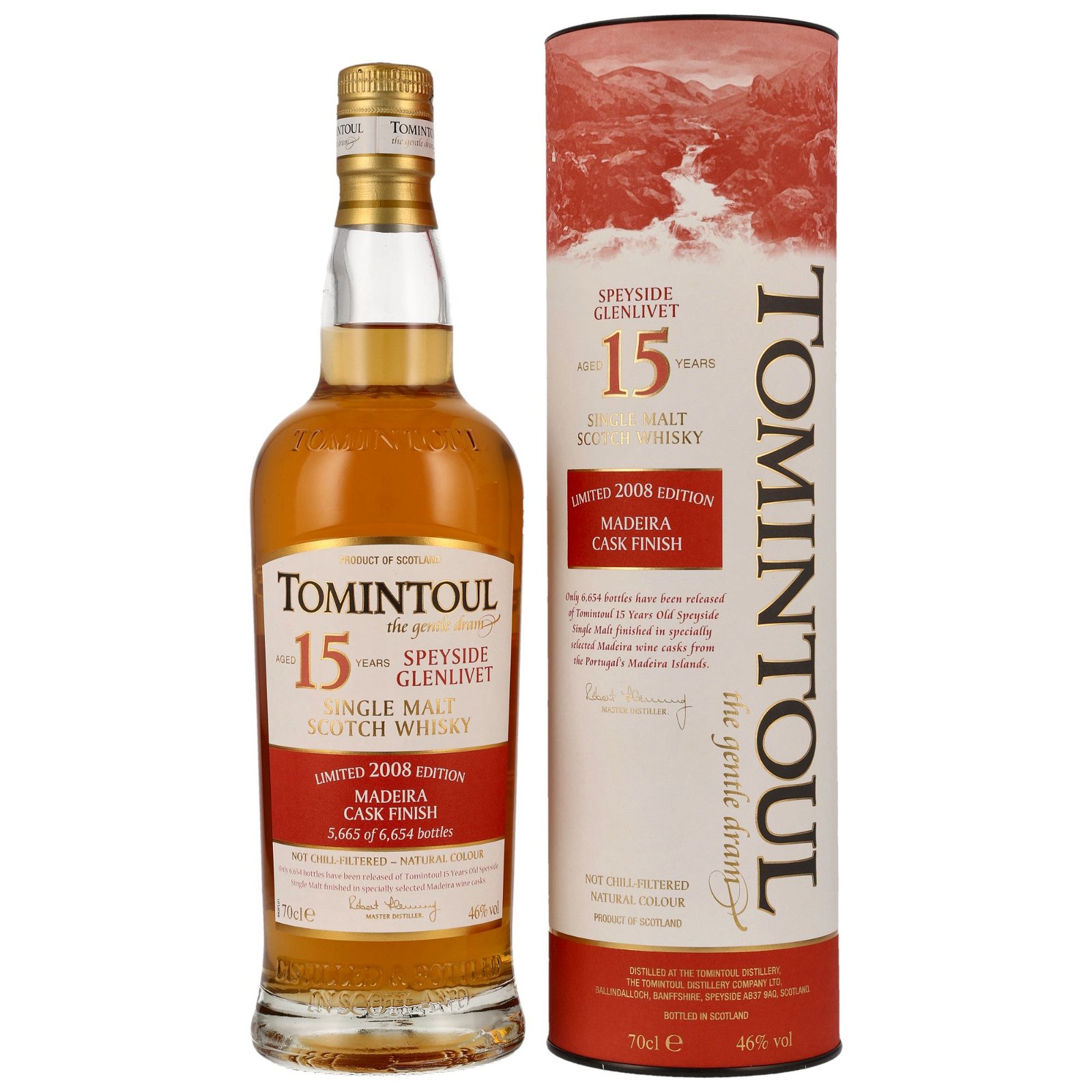 Tomintoul 15 Jahre Madeira Cask Finish