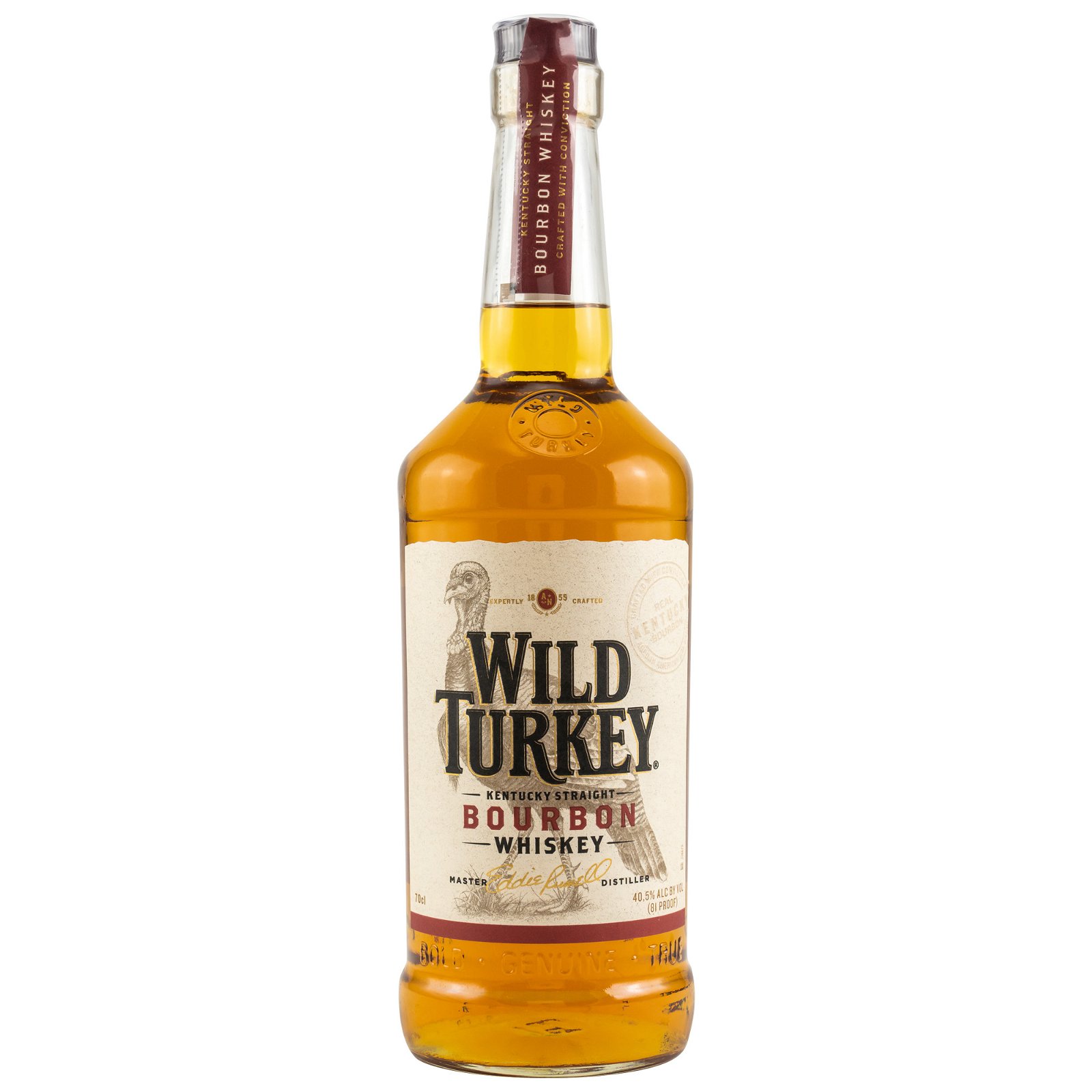 Wild Turkey 81 Proof Bourbon Whiskey (USA: Bourbon)