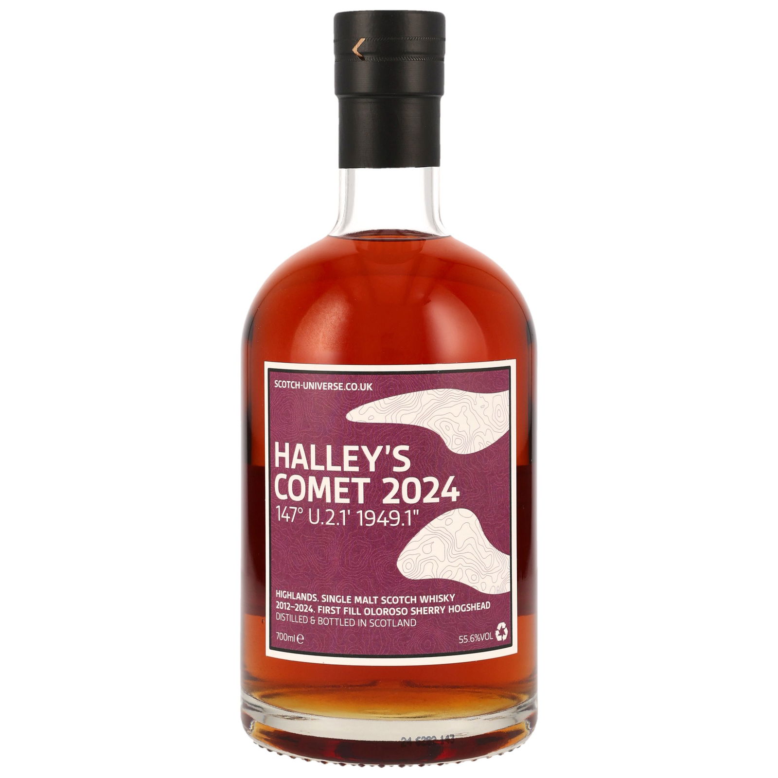 HALLEY'S COMET 2012/2024 - 12 ans First Fill Oloroso Sherry Hogshead (Scotch Universe)