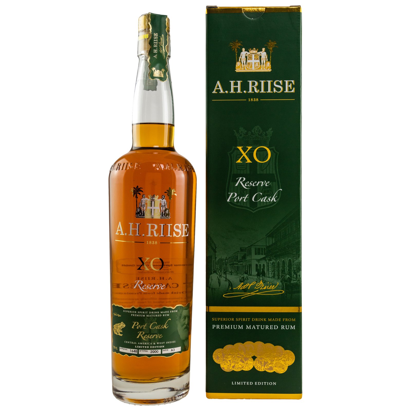 A.H. Riise X.O. Reserve Port Cask Finish Rum