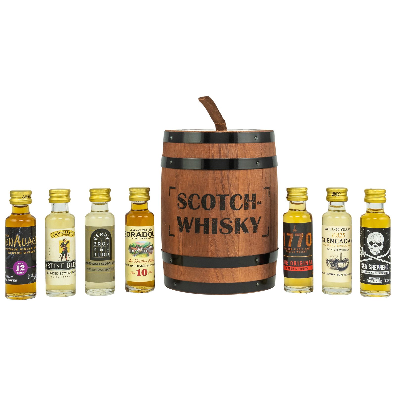 Scotch Whisky Tasting-Fass (7x20ml)