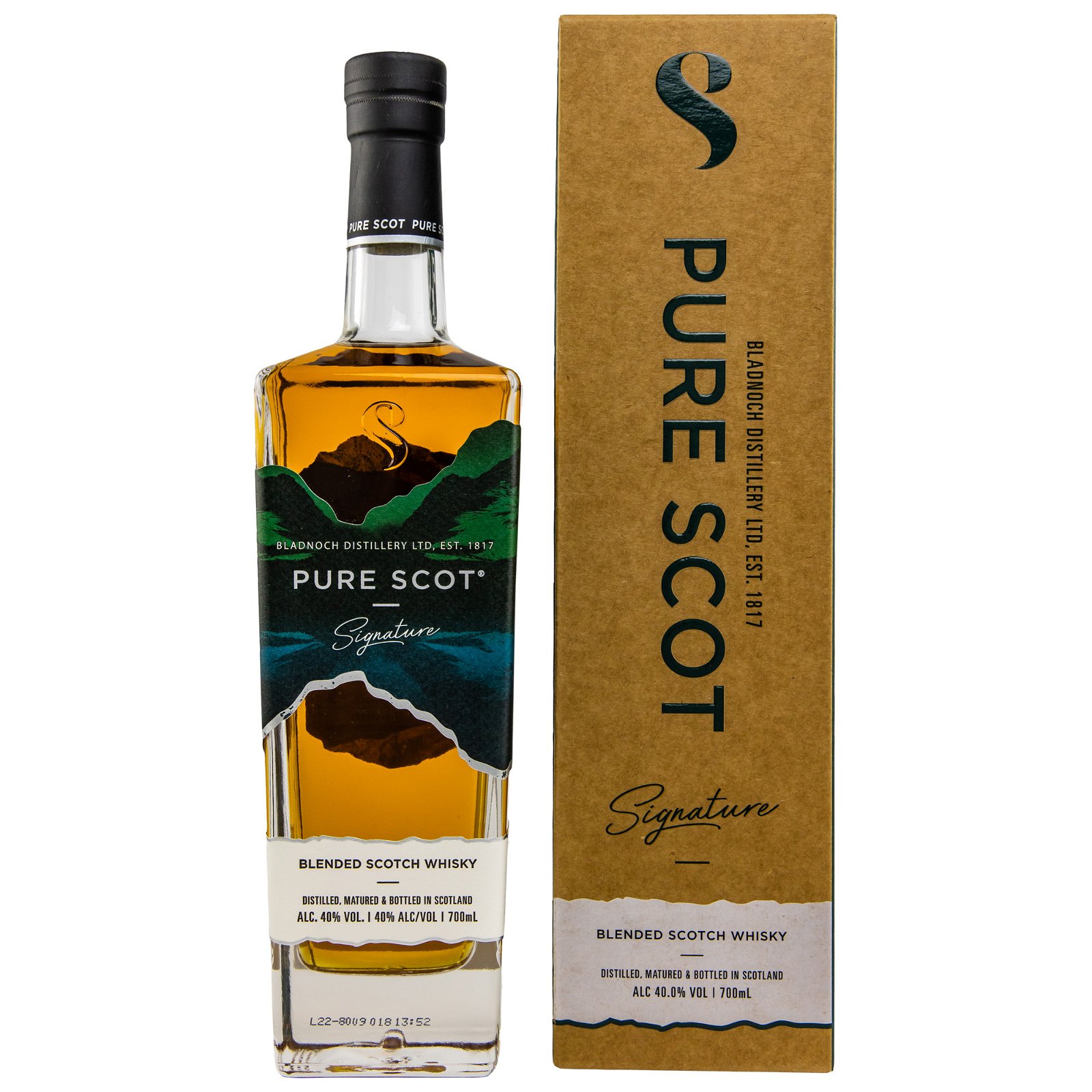 Pure Scot Blended Scotch Whisky (mit Umverpackung)