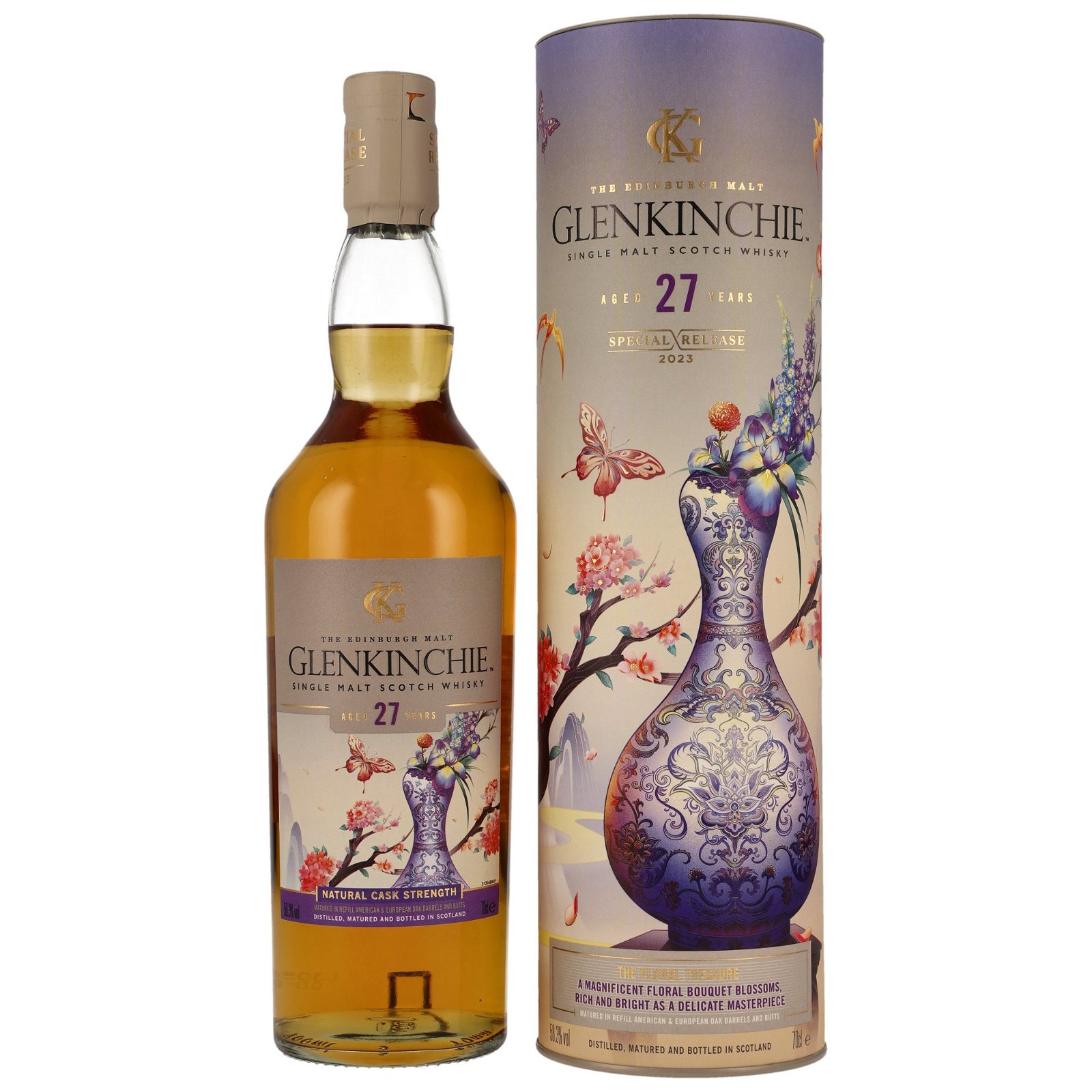 Glenkinchie 27 Jahre The Floral Treasure Special Release 2023