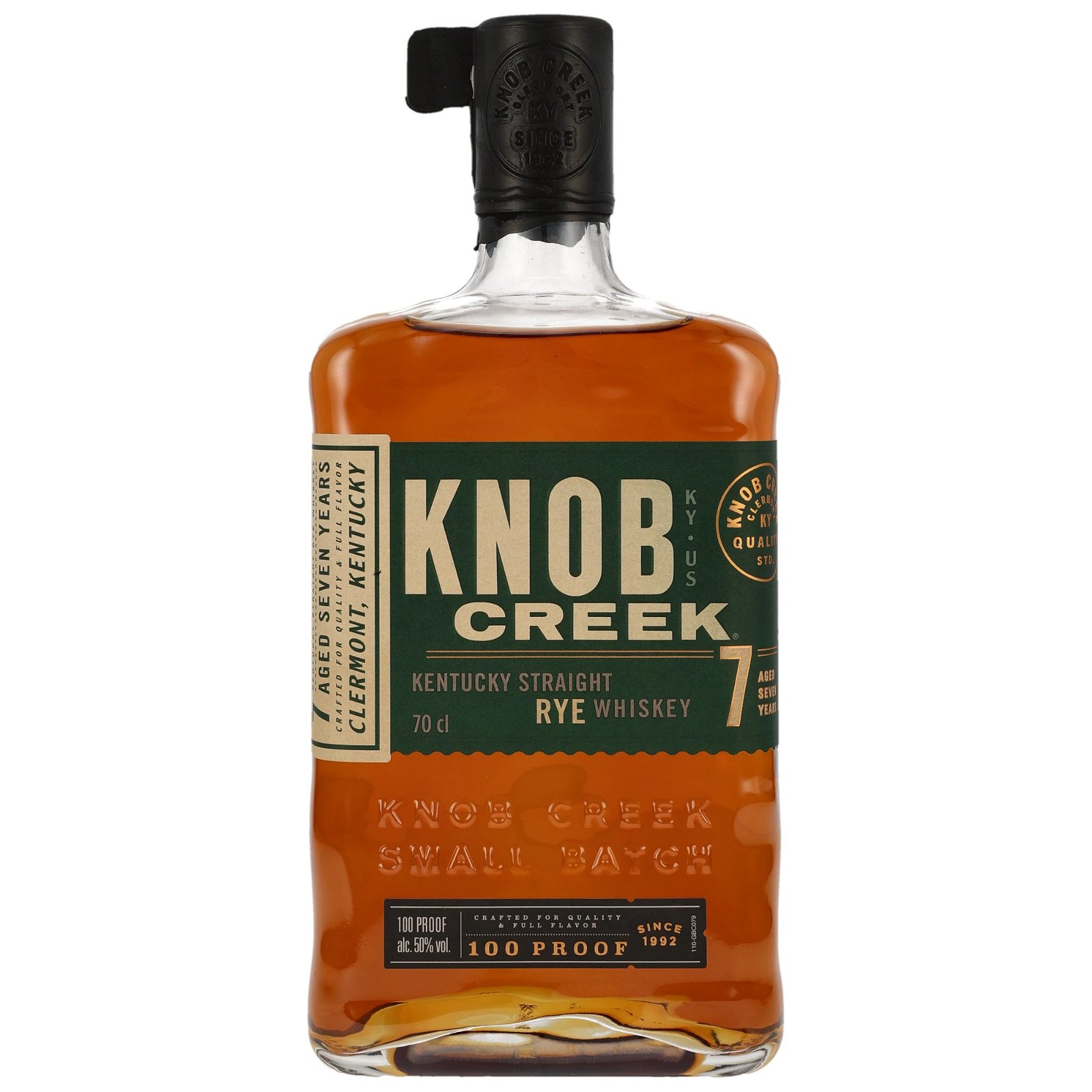 Knob Creek 7 Jahre Small Batch Kentucky Straight Rye Whiskey